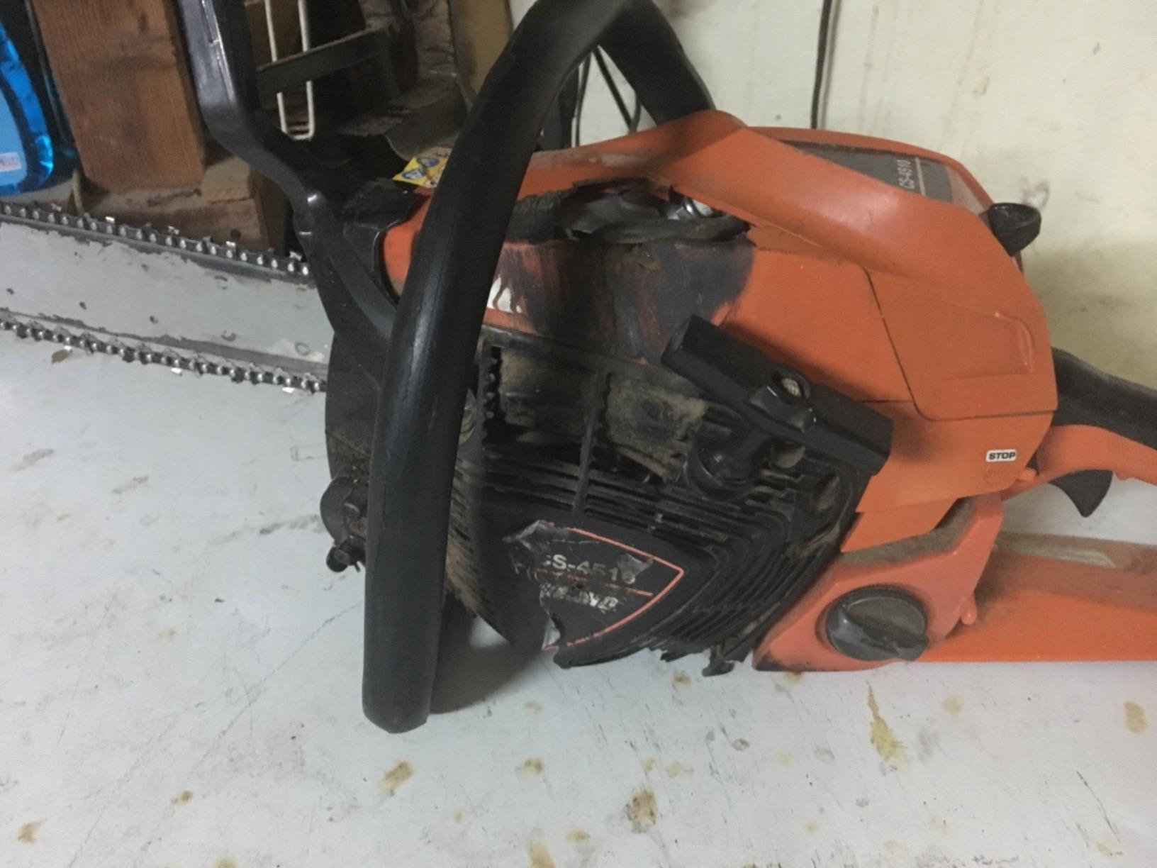 ECHO 18 in. 45.0 cc Gas 2-Stroke Rear Handle Chainsaw CS-4510-18 customer photo 2