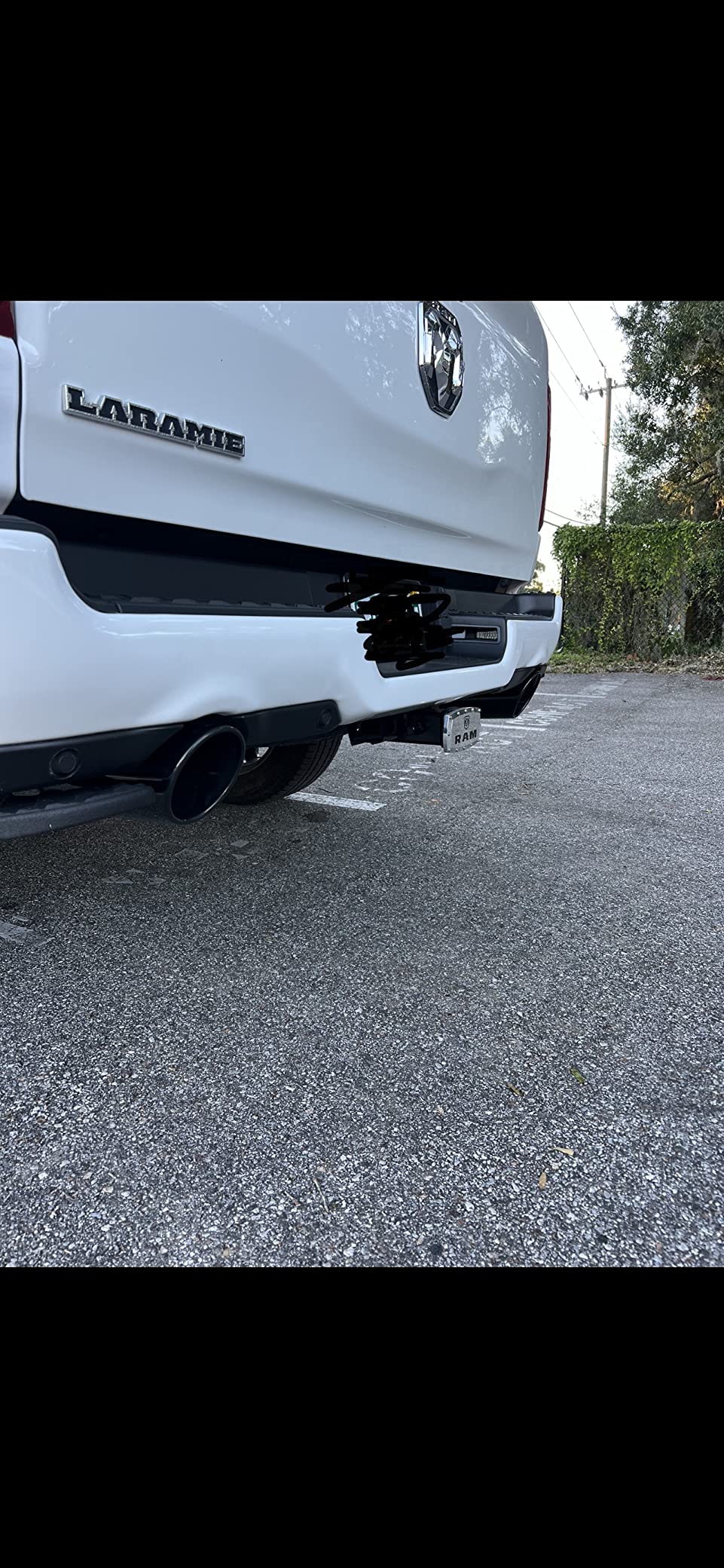 BORLA 140753BC Cat-Back Performance Exhaust System for 2019-2023 Ram 1500 V8 (Incl. E-Torque) (Exc. Classic) T-304 Stainless Steel ATAK Sound Dual Split Rear Exit Single 5