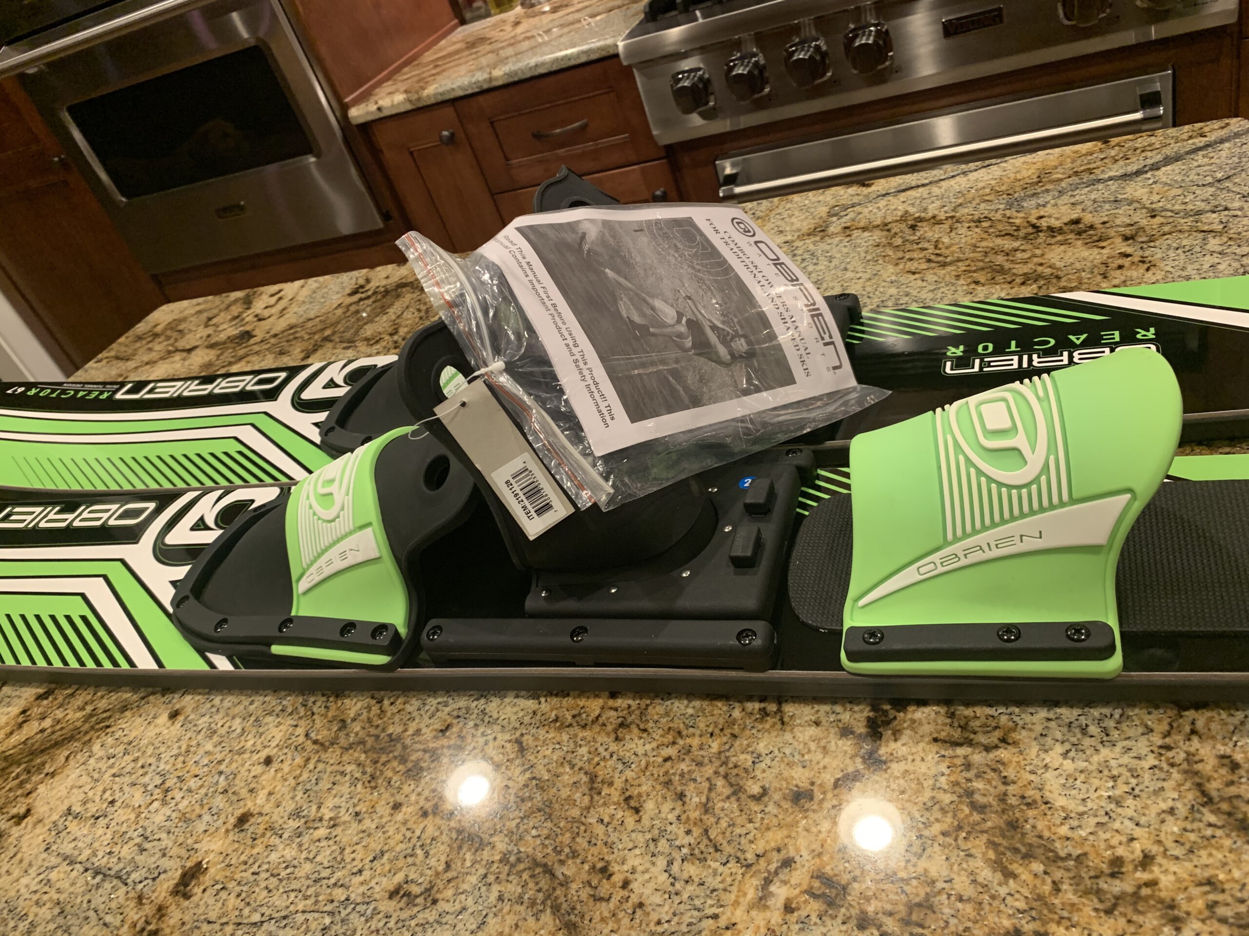 O'Brien Reactor Combo Water Skis, 67