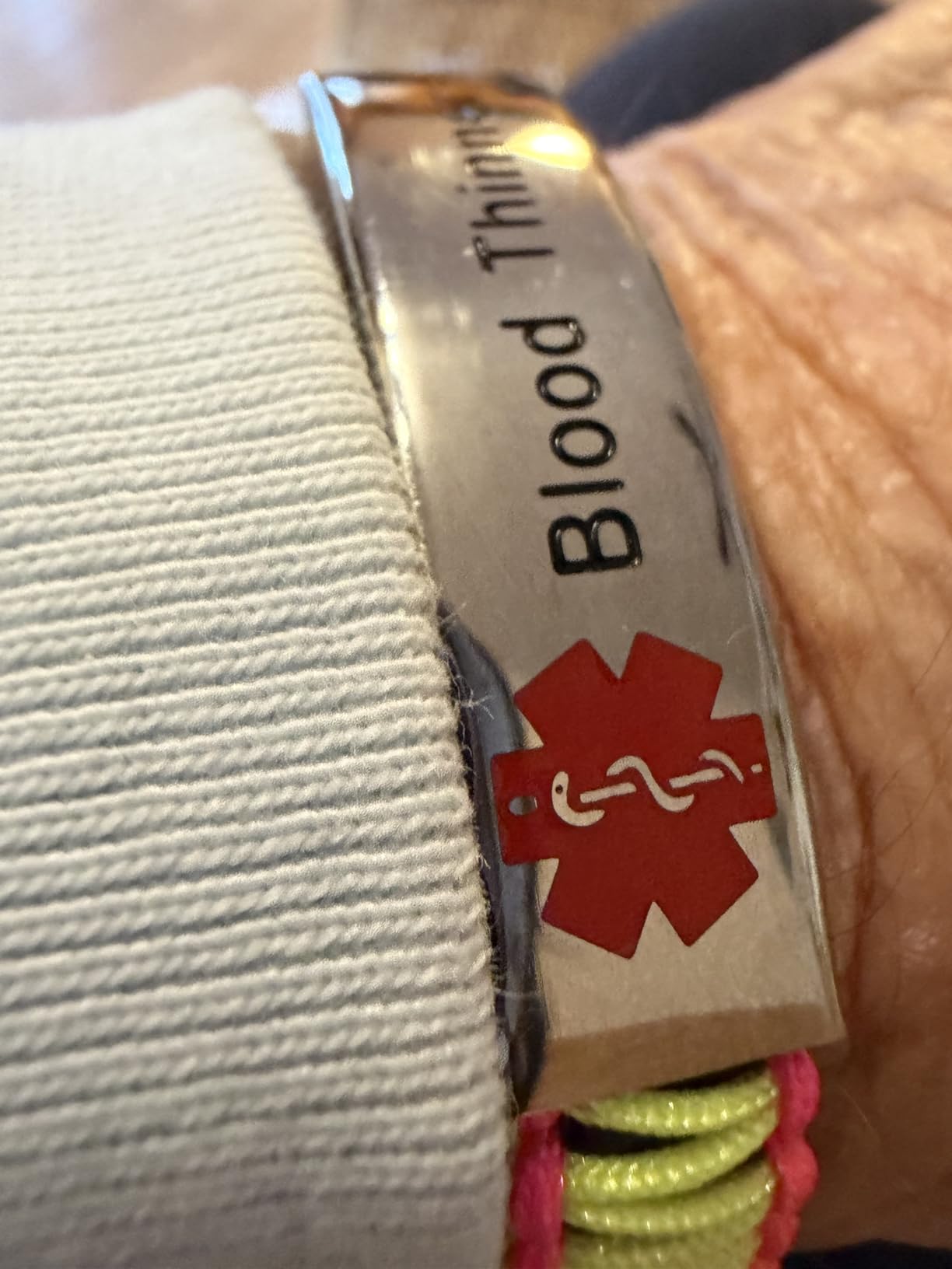 JF.JEWELRY Medical Alert Bracelet for Women | T1D T2D Diabetes Epilepsy Medical Alert ID Emergency Bracelet customer photo 1