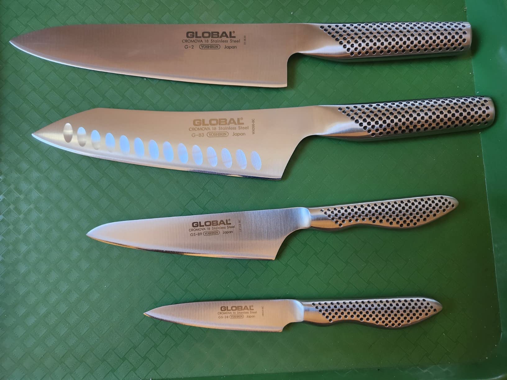 Global Knife Set with Asian Chef's, Prep and Paring Knives - 3 Piece customer photo 1