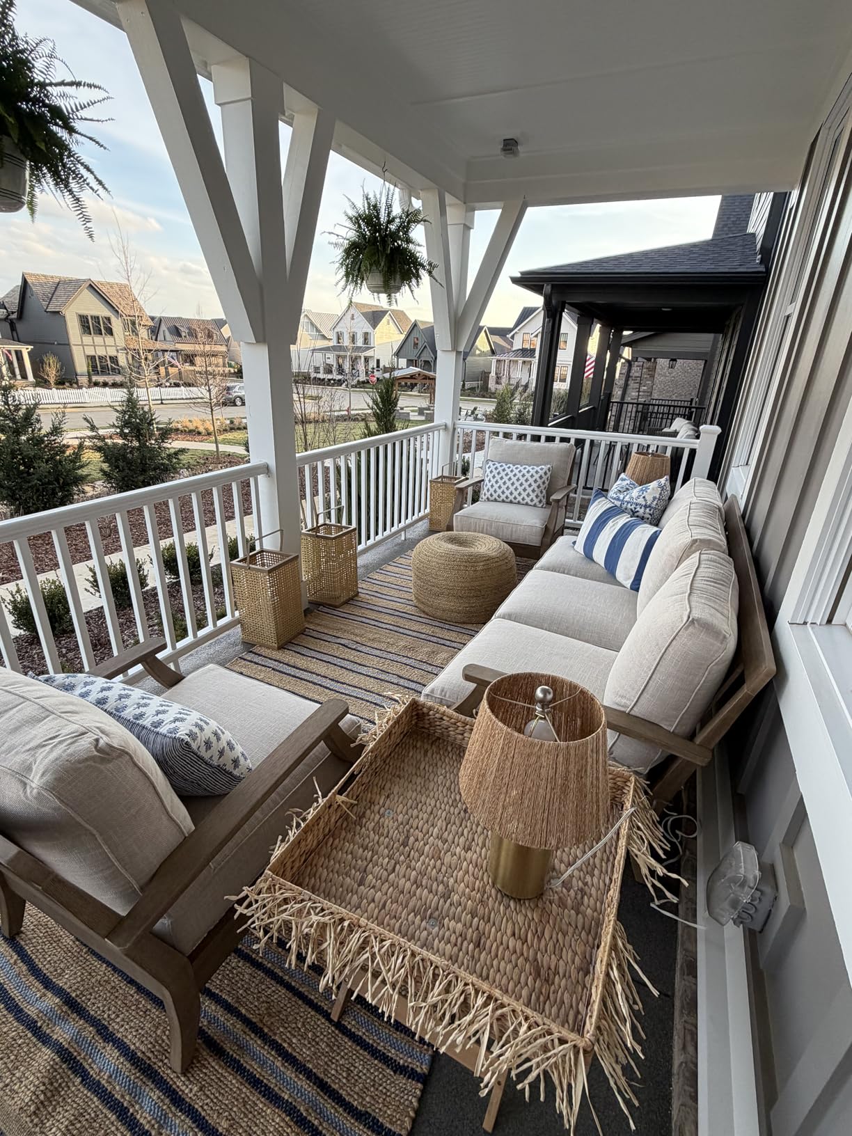 Signature Design by Ashley Clare View Outdoor Lounge Chair, All-weather Foam Cushion, Protective Finish, Eucalyptus Wood, 30