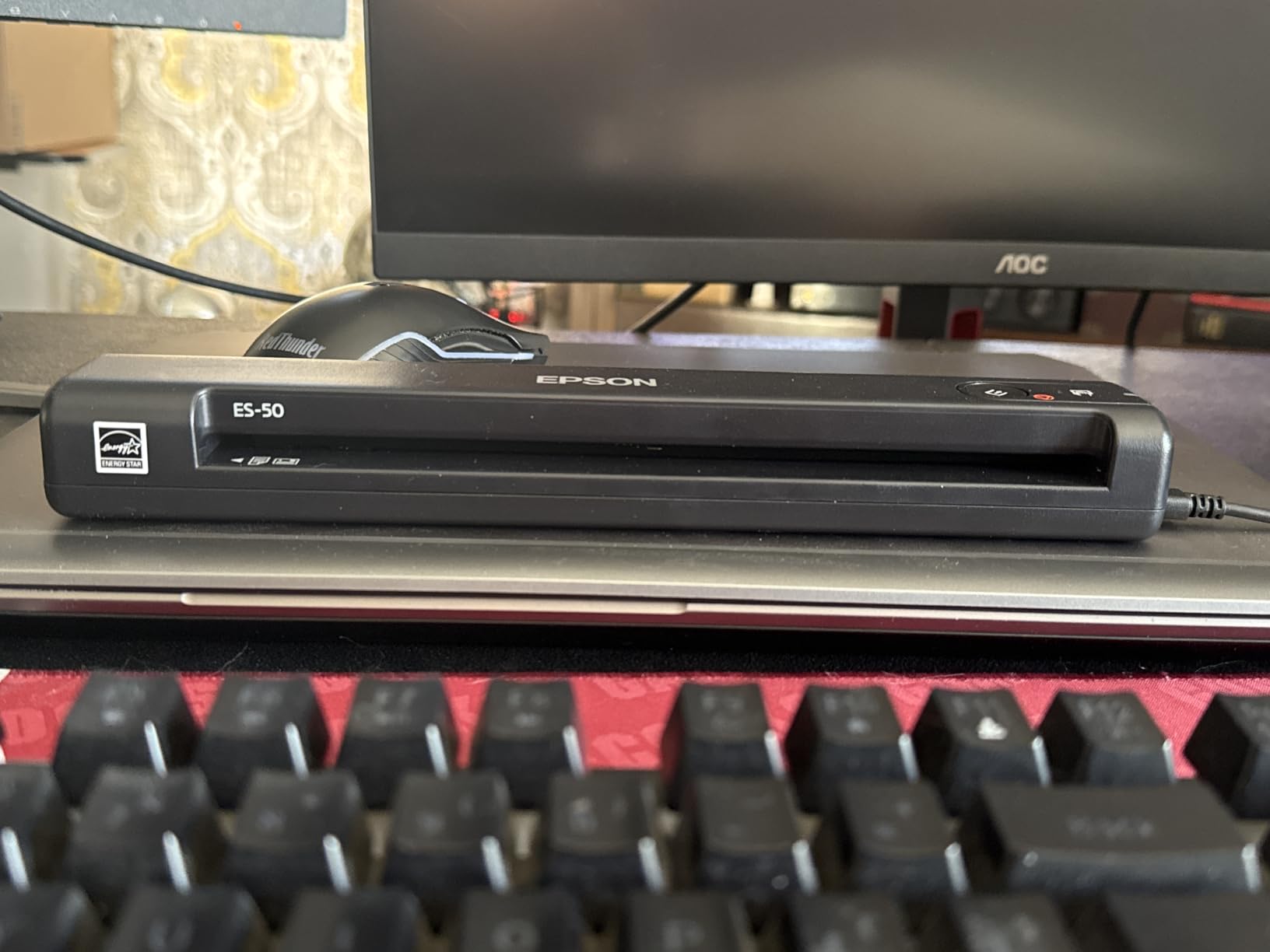 Epson WorkForce ES-50 Portable Sheet-Fed Document Scanner customer photo 1