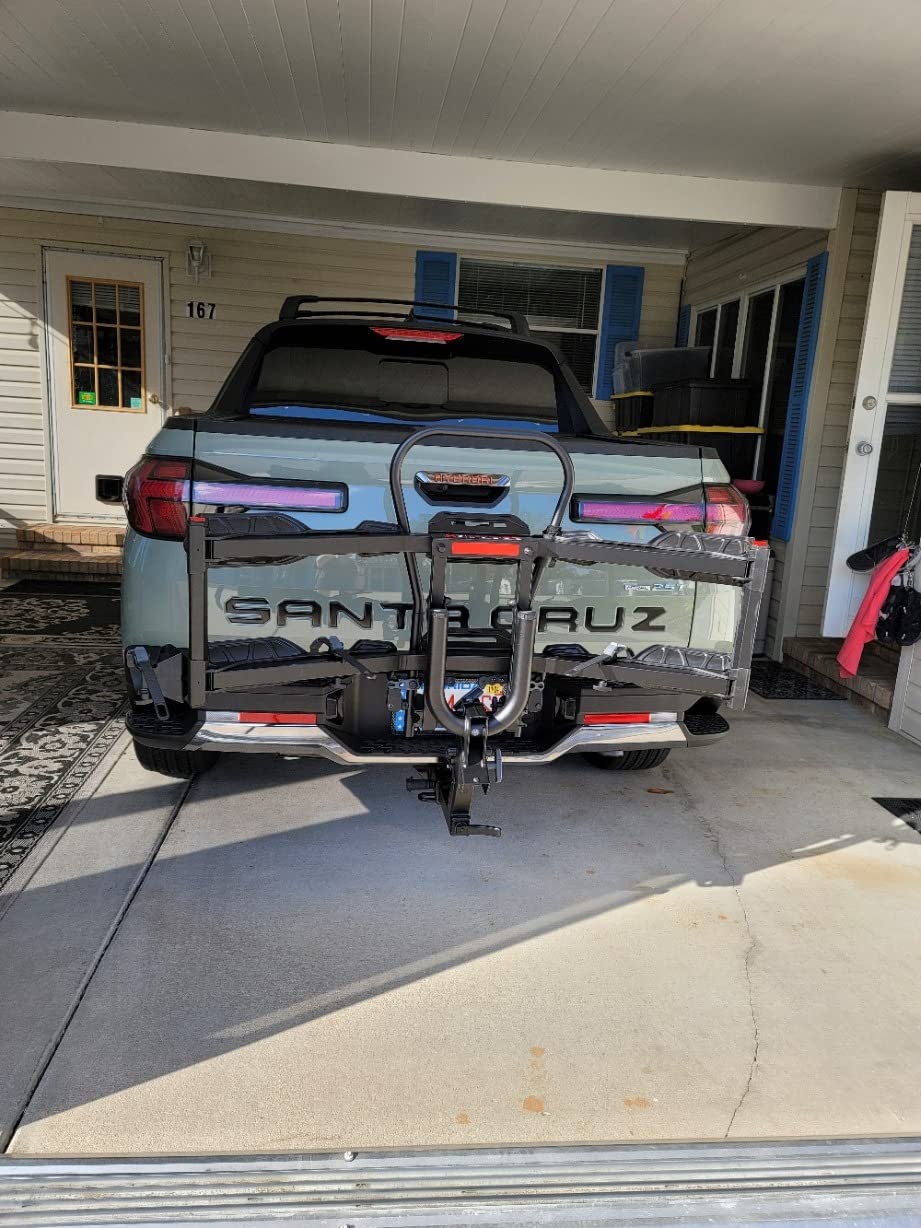 Hollywood Racks Destination 4 Hitch Bike Rack, Carries Up to 4 Bikes, Black | Platform Style Bike Rack for Car, Safe, Secure Transport, Fits Most Bike Styles, Sizes and Models customer photo 1