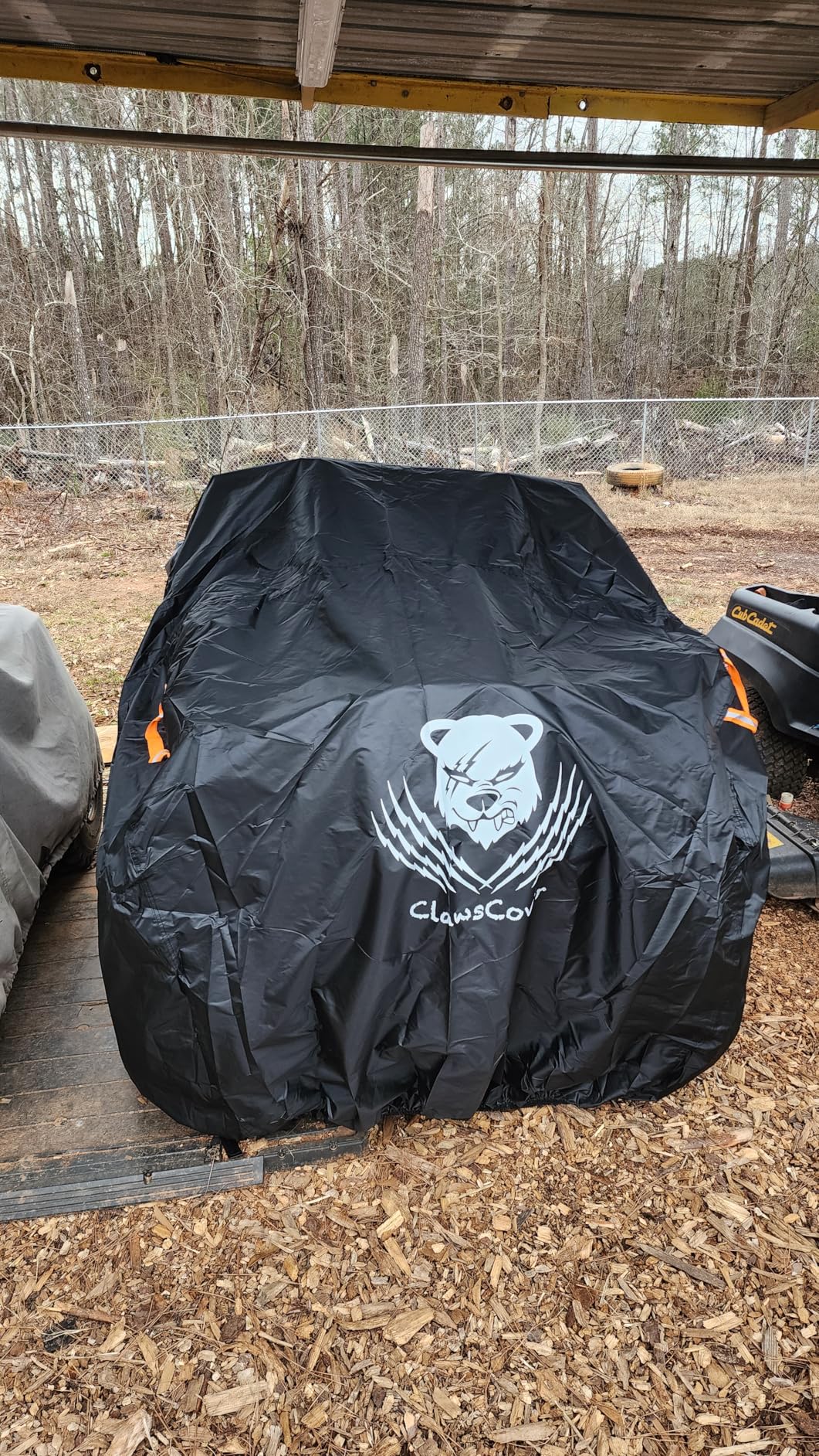 ATV Covers Waterproof Outdoor,4 Wheeler and Quad Cover,Durable and UV-Resistant,All Weather Protection Four Wheeler Storage Cover,Fit for Polaris Honda Yamaha-101Lx43.2Wx47H Inch customer photo 1