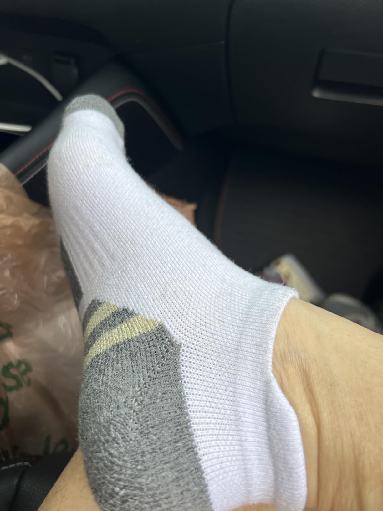 Copper Compression Socks Women and Men 6 Pairs - Circulation Arch Support Plantar Fasciitis Running Ankle Socks customer photo 1