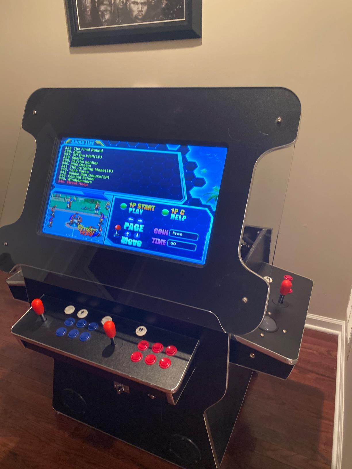 Creative Outdoor Distributor Arcades Full Size Commercial Grade Cocktail Arcade Machine | 2 Player, 1162 Games Kid, 26