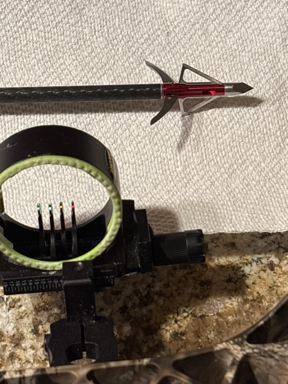 Bloodsport Gravedigger Extreme 4-Blade Hunting Hybrid Mechanical Broadhead with Cut-on-Contact Tip - 100 Grains | 2.25