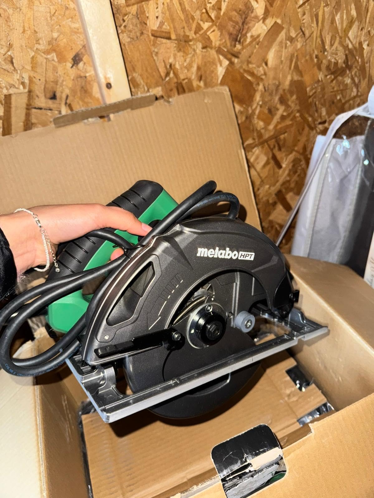 Metabo HPT 7-1/4-Inch Circular Saw Kit | 6,000 RPM, 15-Amp Motor | C7SB3 customer photo 1