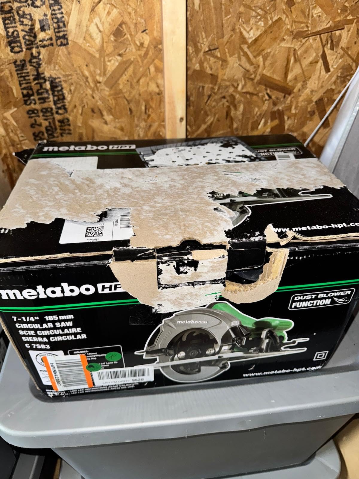 Metabo HPT 7-1/4-Inch Circular Saw Kit | 6,000 RPM, 15-Amp Motor | C7SB3 customer photo 2