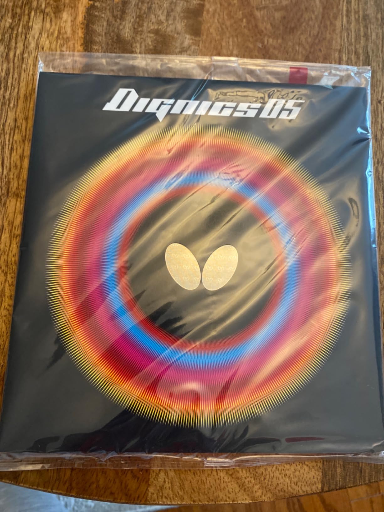 Dignics 05 Table Tennis Rubber | Butterfly Table Tennis Rubber | 1.9 or 2.1 mm | Red or Black | 1 Inverted Table Tennis Rubber Sheet | Professional Table Tennis Rubber customer photo 1