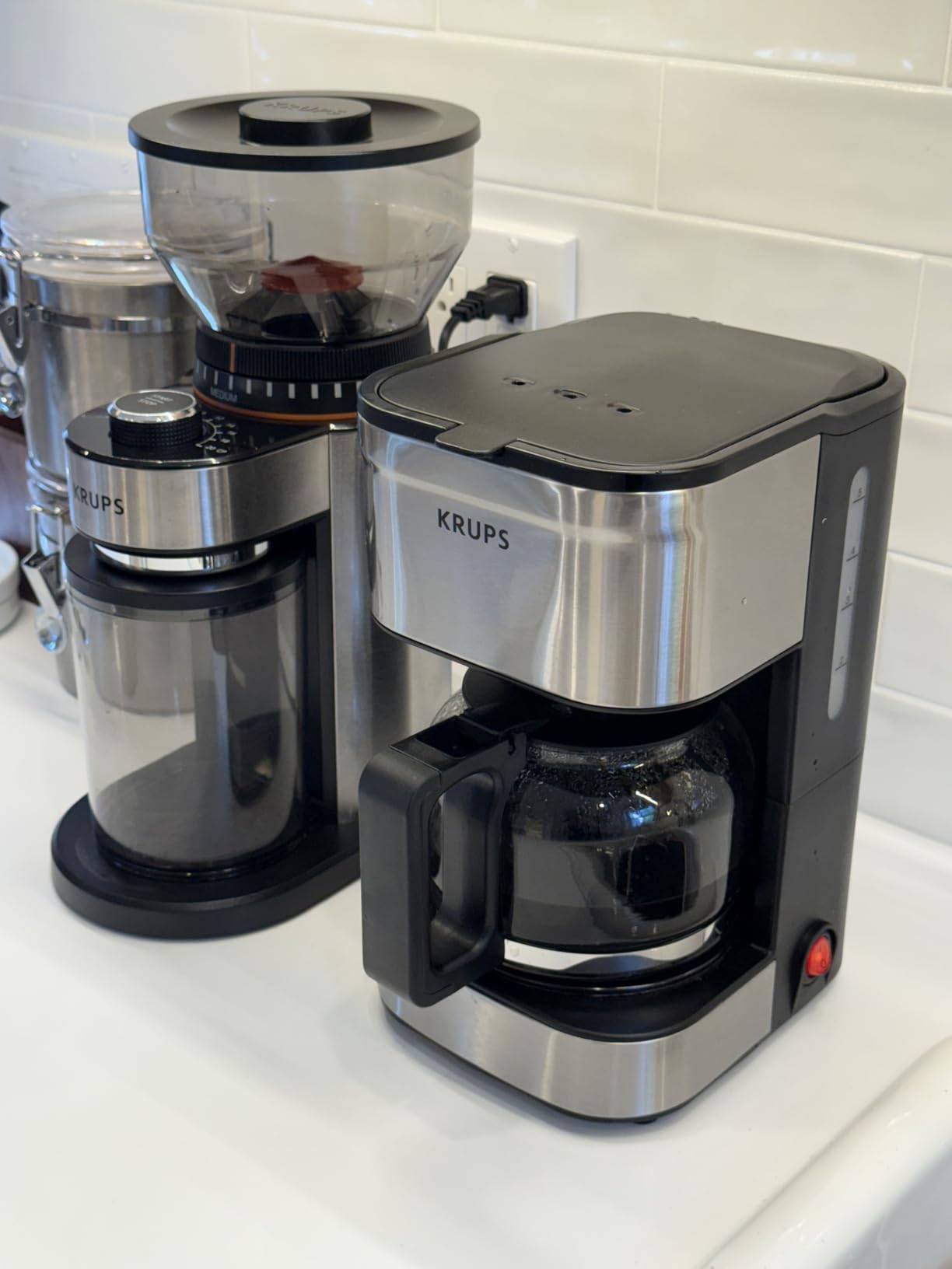 KRUPS Precision Burr Coffee Grinder customer photo 1
