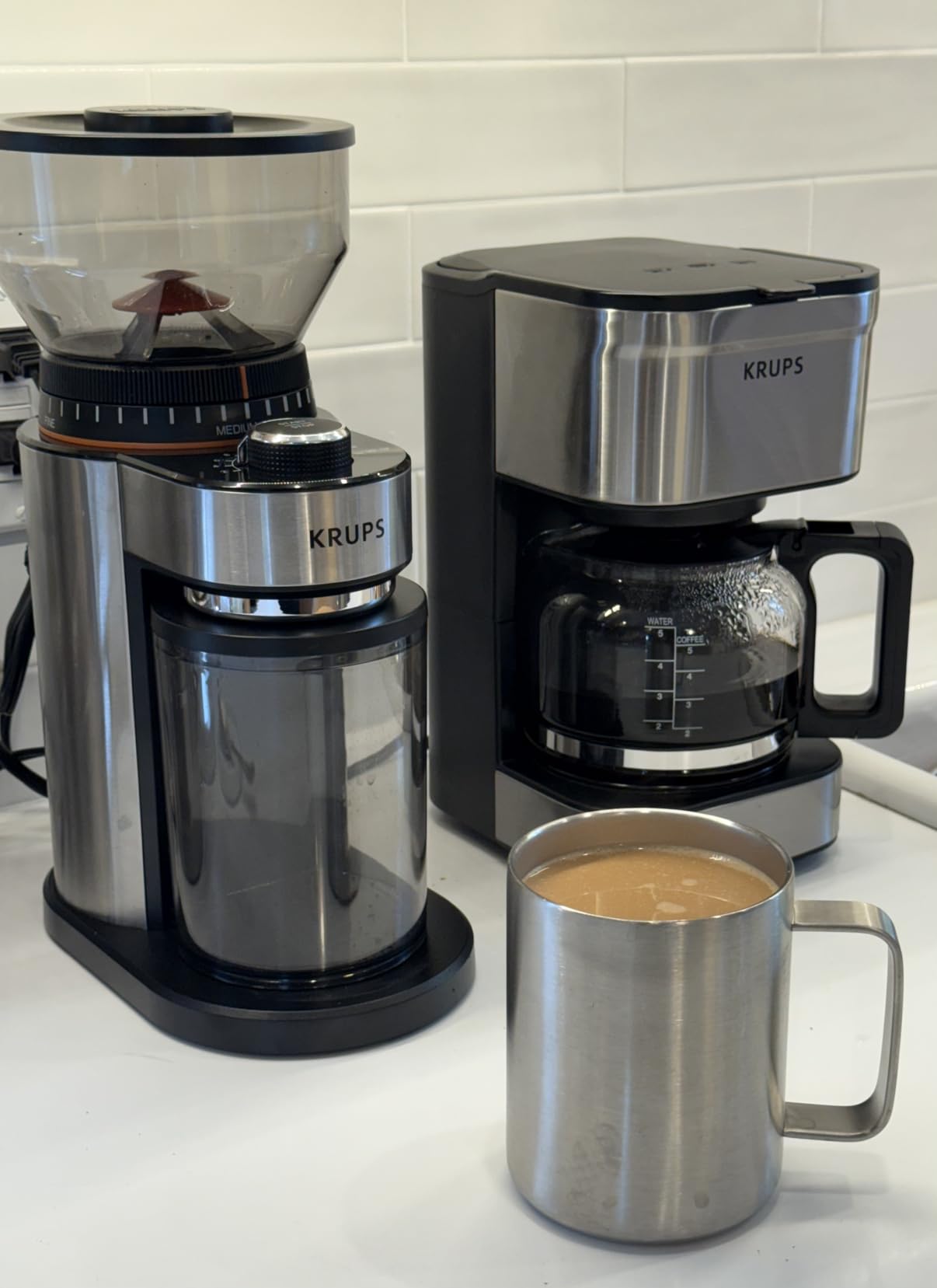 KRUPS Precision Burr Coffee Grinder customer photo 2