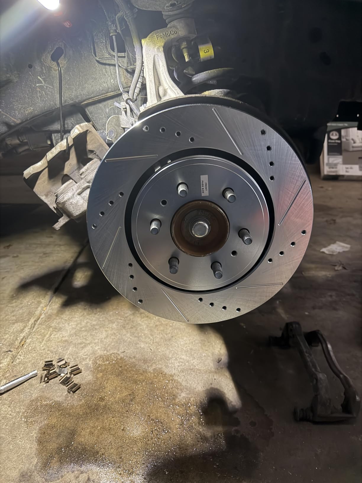 PowerStop Z36 Truck & Tow Brake Pad & Rotor Kit Front & Rear K8026-36 | Ford F-150, Ford Expedition, Lincoln Navigator Carbon Fiber Ceramic Brake Pads + Drilled & Slotted Rotors customer photo 1