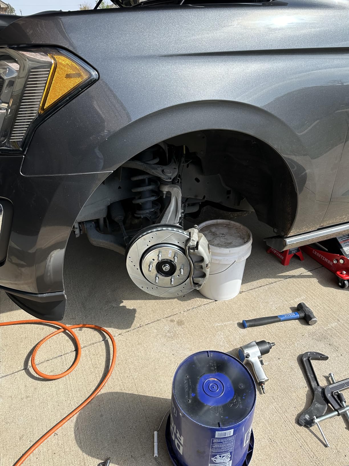 PowerStop Z36 Truck & Tow Brake Pad & Rotor Kit Front & Rear K8026-36 | Ford F-150, Ford Expedition, Lincoln Navigator Carbon Fiber Ceramic Brake Pads + Drilled & Slotted Rotors customer photo 2