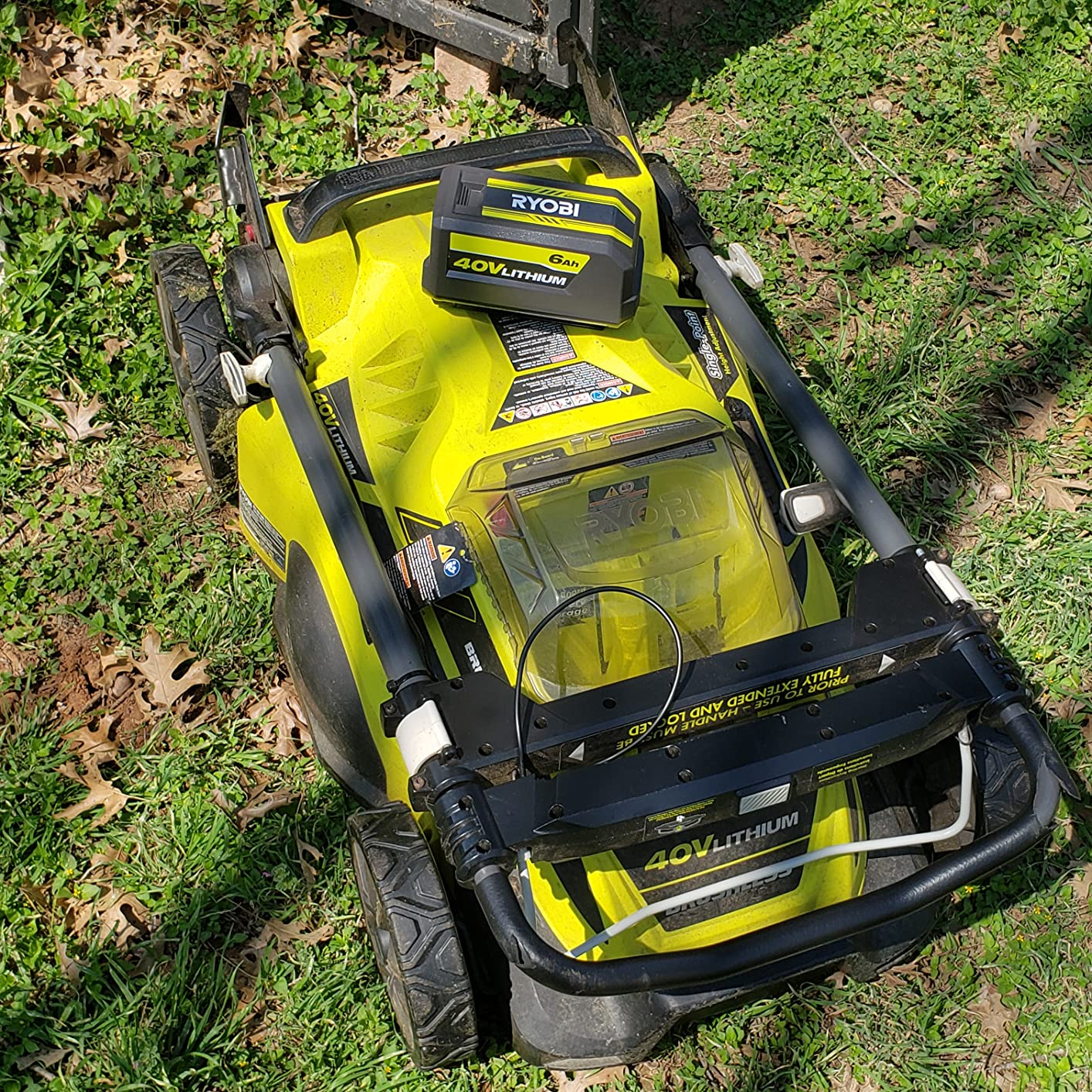 Ryobi 40-Volt Lithium-Ion 6.0 Ah High Capacity Battery customer photo 2
