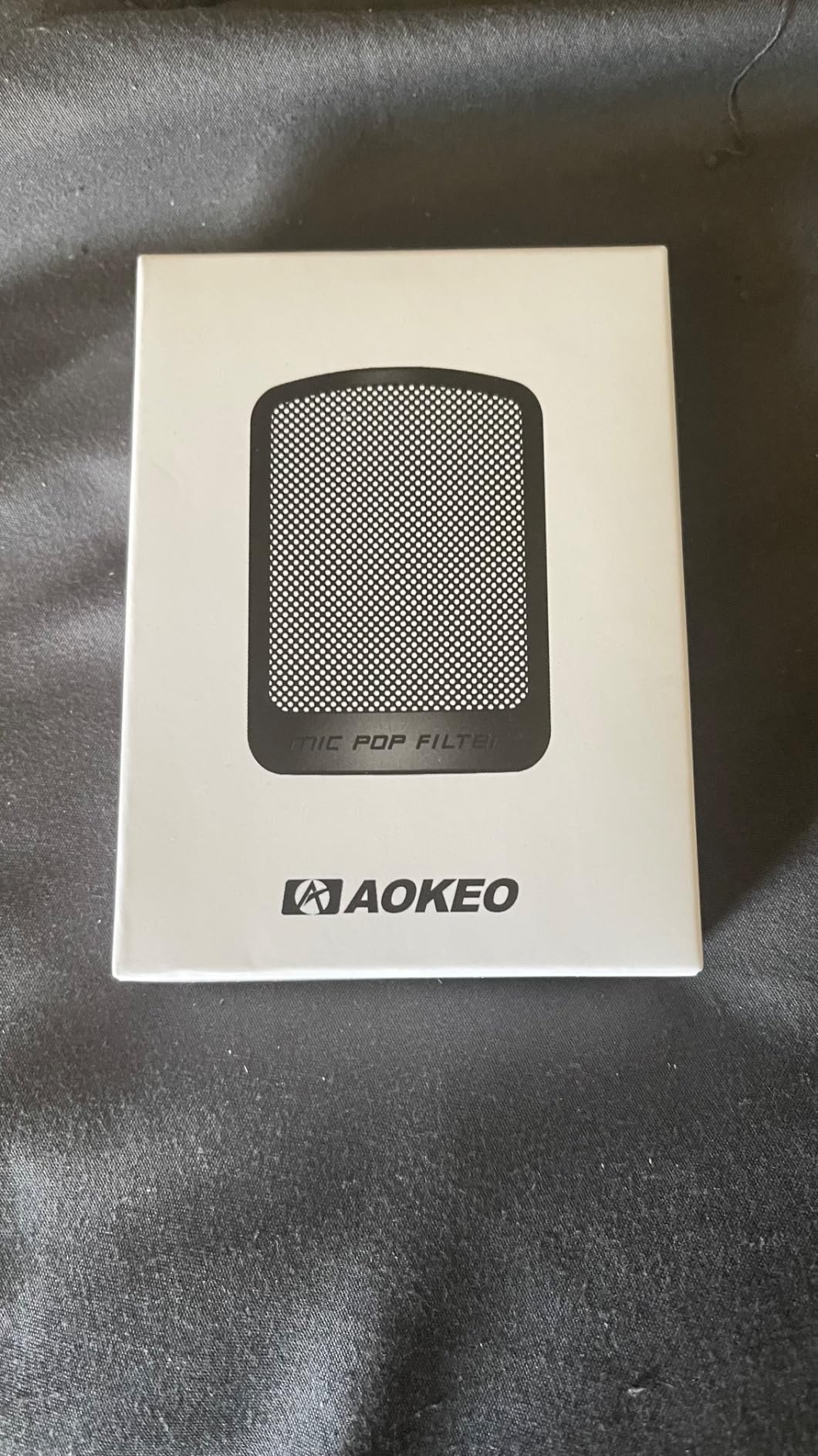 Aokeo Pop Filter, [Upgraded Three Layers] Metal Mesh & Foam & Etamine Layer Microphone Windscreen Cover Handheld Mic Shield Mask, Microphone Accessories for Vocal Recording, YouTube Videos, Streaming customer photo 1
