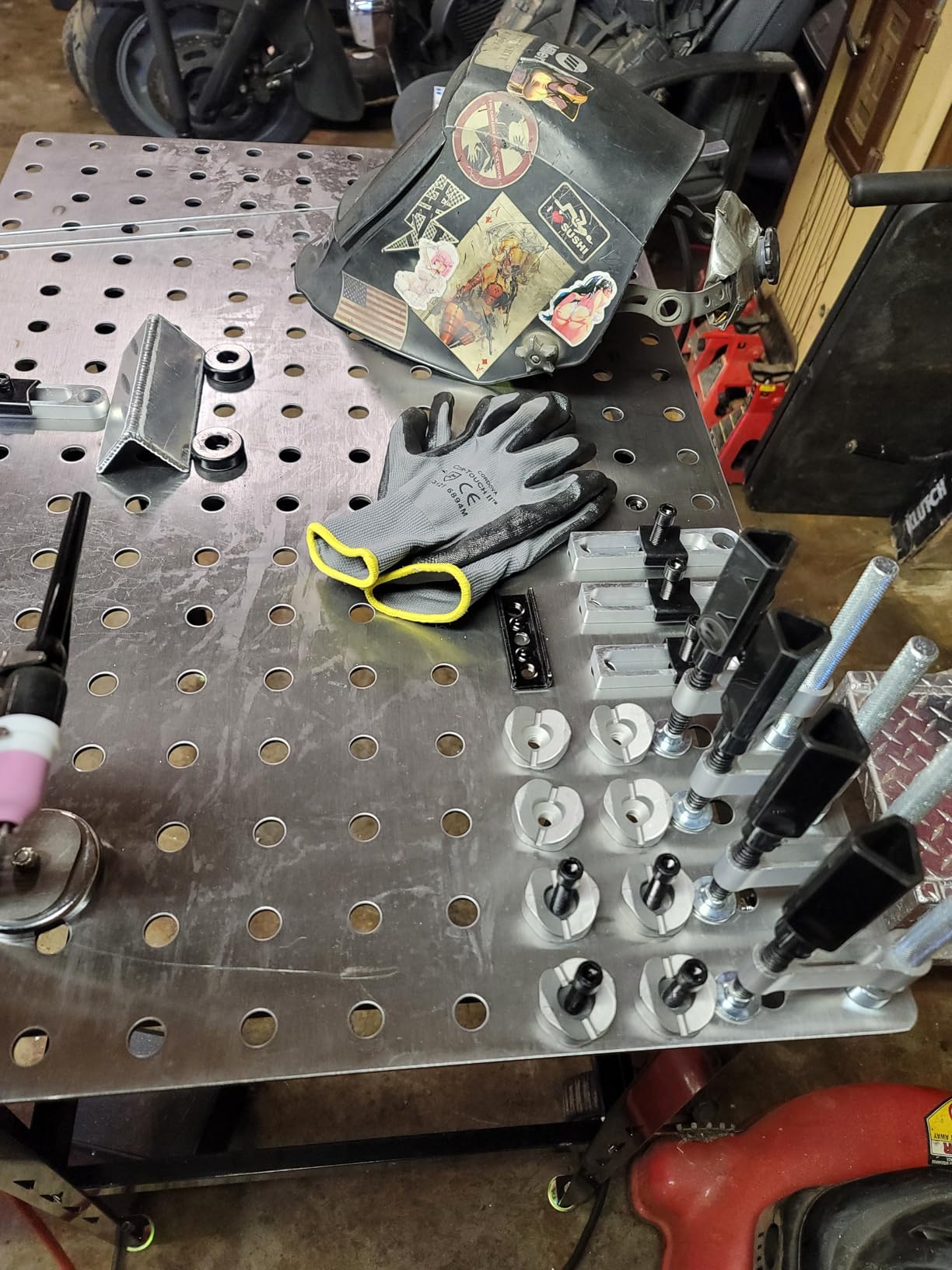 Klutch Steel Welding Table with 24-Piece Fit-Up Tool Kit customer photo 2