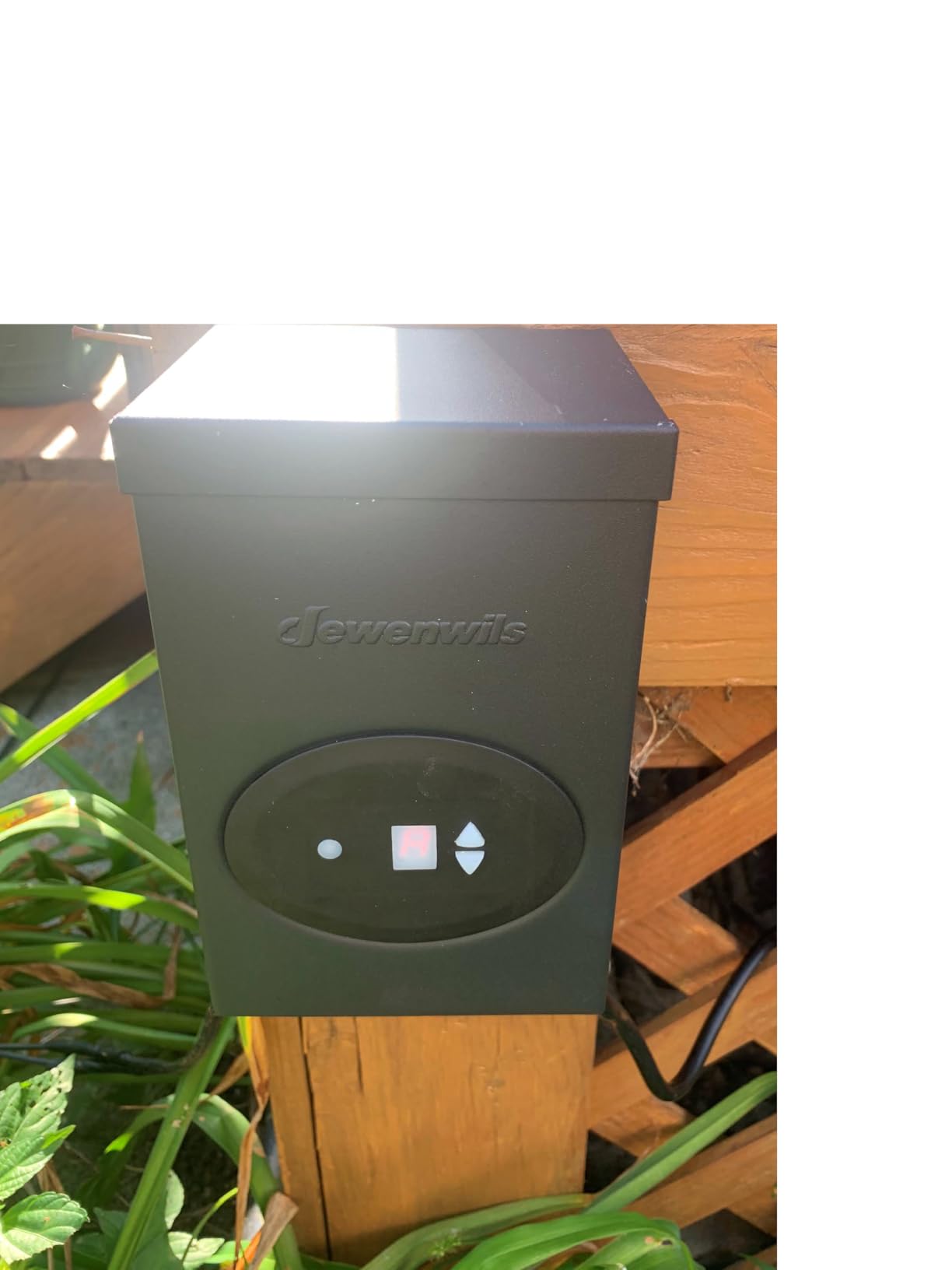 DEWENWILS 120W Low Voltage Landscape Transformer, Outdoor Transformer with Timer and Photocell Sensor, 120V AC to 12V AC, Weatherproof, for LED Lighting, Spotlight, Pathway Light, ETL Listed customer photo 1
