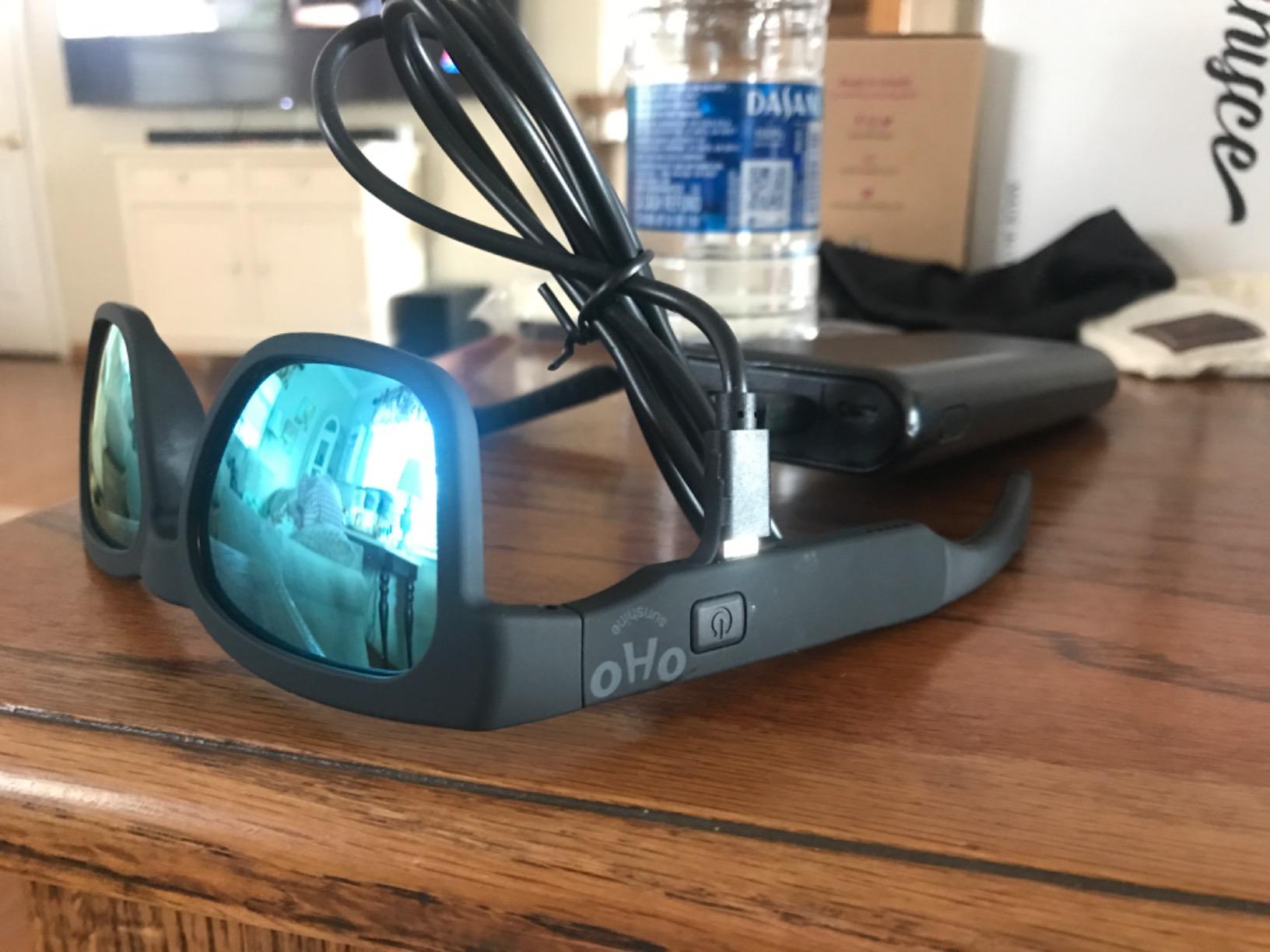 OhO Smart Glasses, Audio Glasses With Bluetooth Speaker,Reading Glasses With Voice Control and Open Ear,(Men/Women) customer photo 2