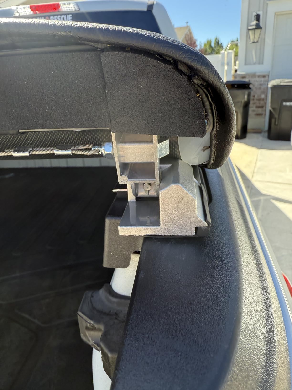 X XCOVER Soft Locking Roll Up Truck Bed Tonneau Cover, Compatible with 2015-2025 F150, 2022-2025 F150 Lightning Pickup 5.6 Ft Bed customer photo 1