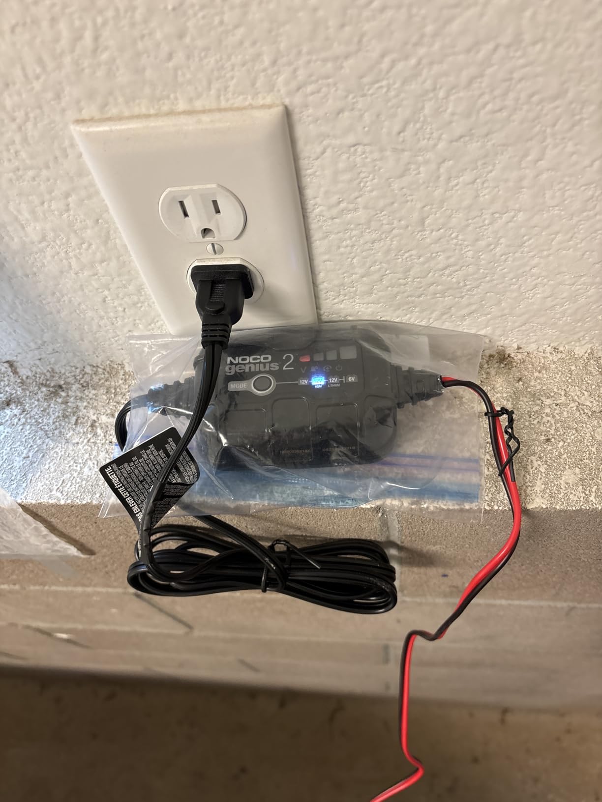 NOCO GENIUS2 2A 6/12V Smart Battery Charger, Trickle Charger & Maintainer | Overcharge Protection, Desulfator, Temperature Compensation, Force Mode, For Lead-Acid (Wet, Gel, AGM) & Lithium (LiFePO4) customer photo 2