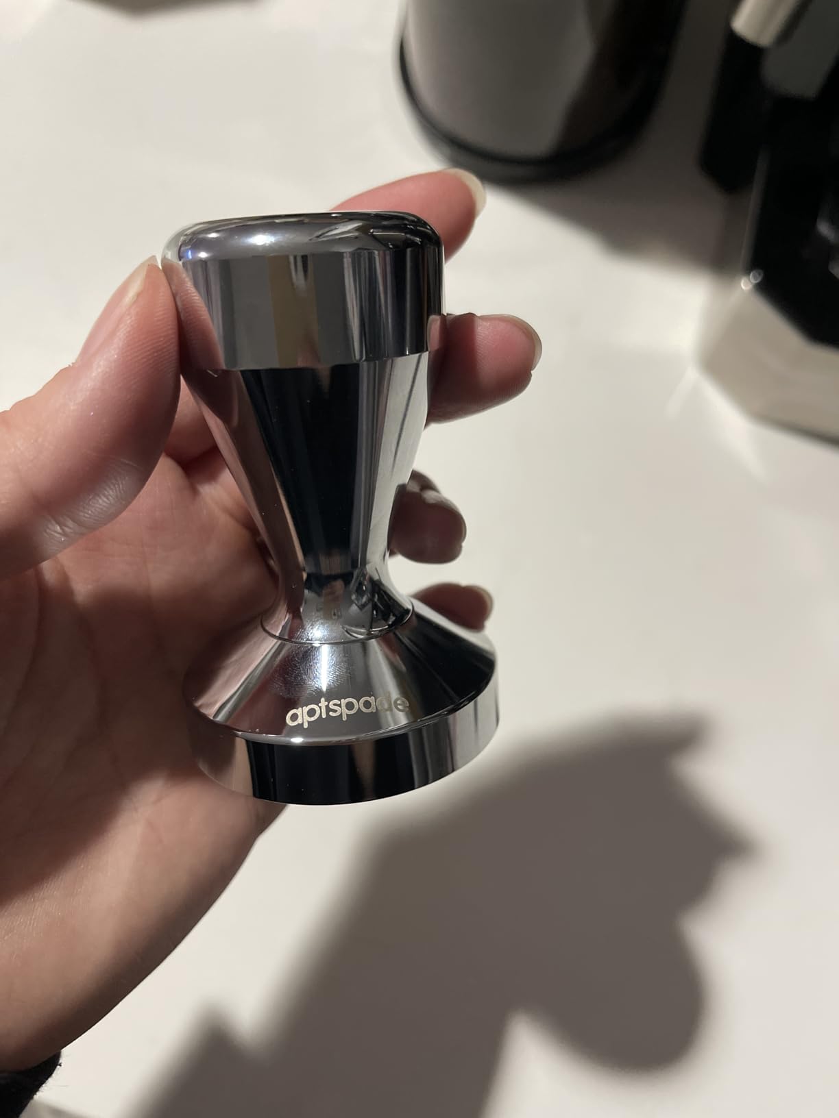 Coffee Tamper 51mm,Espresso Coffee Tamper,Espresso Tamper 51mm Aluminum Alloy customer photo 1