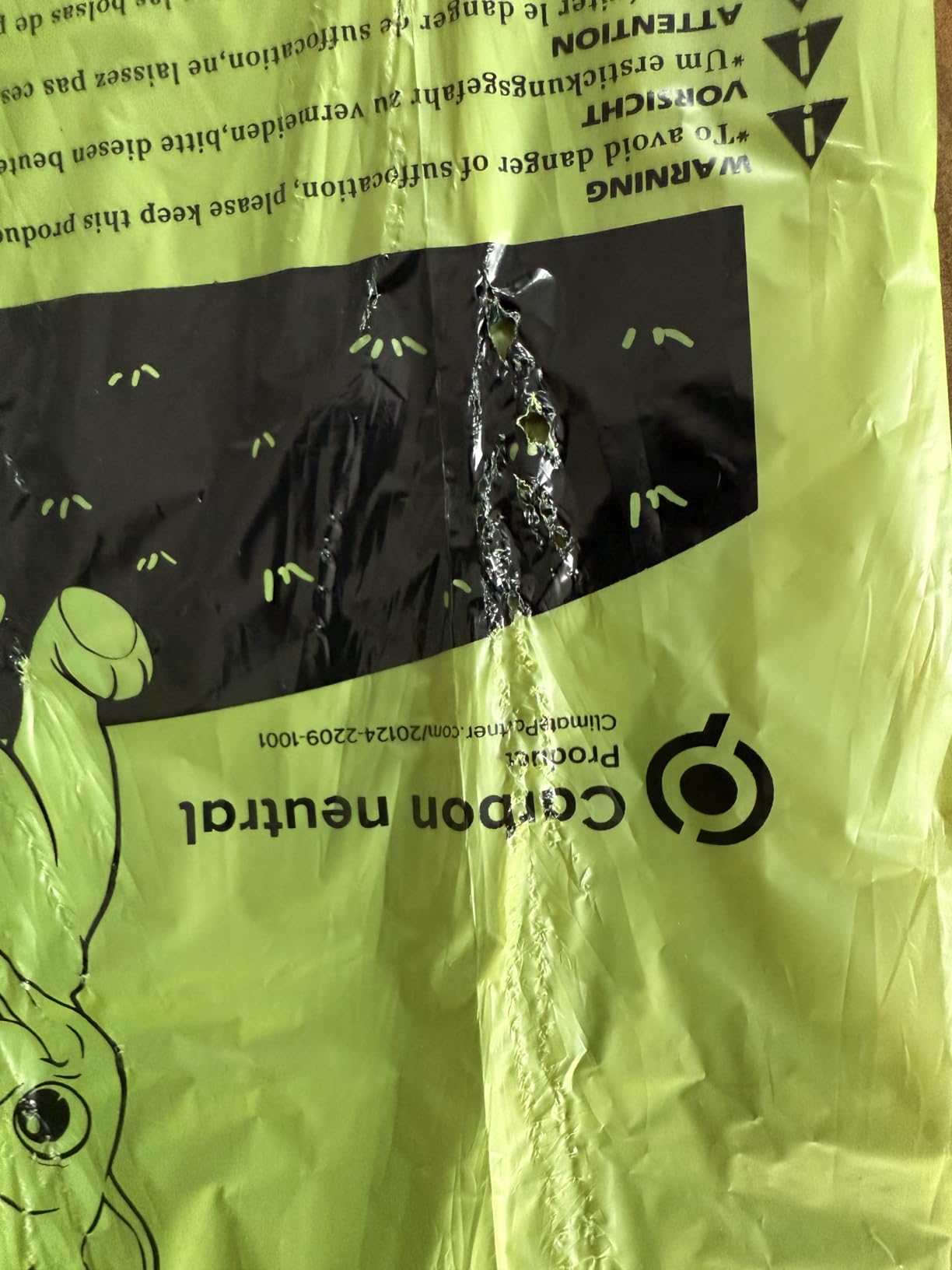 Greener Walker Poop Bags for Dog Waste-540 Bags,Extra Thick Strong 100% Leak Proof Dog Waste Bags (Green) customer photo 2