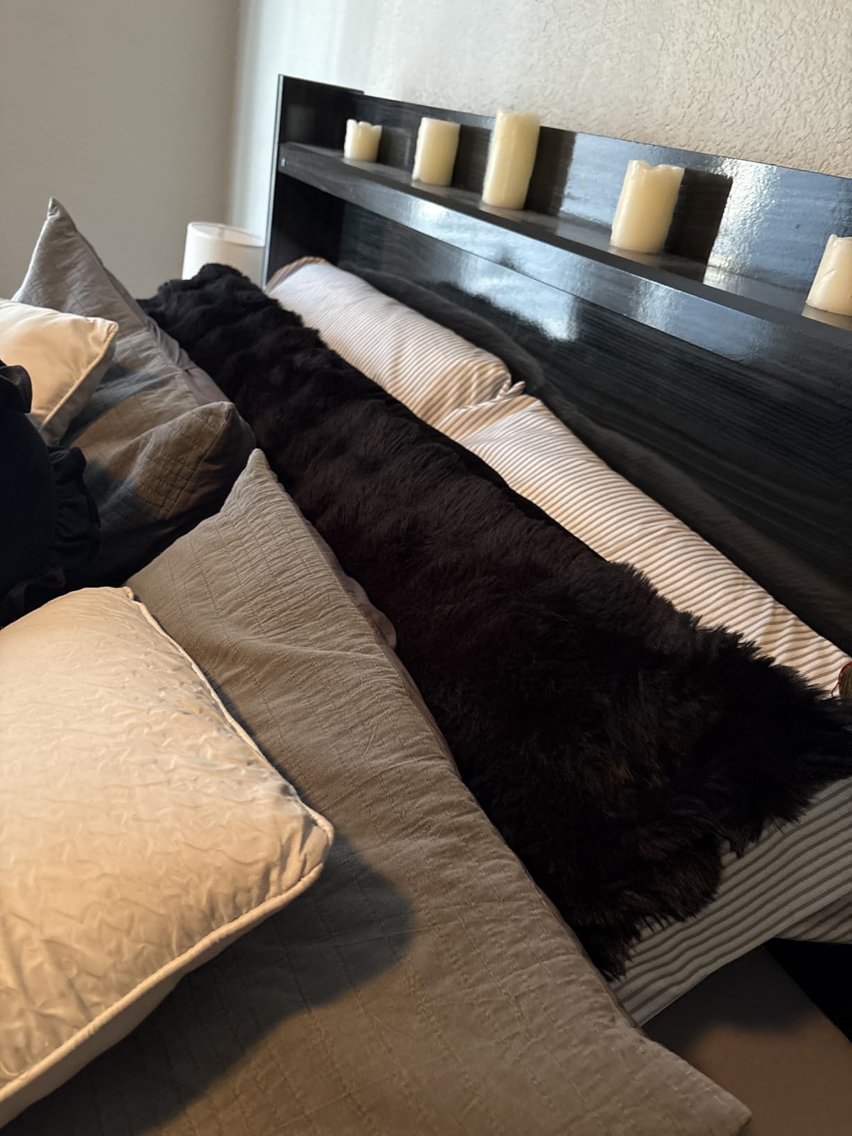 DOWNCOOL Large Body Pillow Insert- Breathable Full Body Pillow for Side Sleeper - Soft Long Bed Pillow for Adults - 20 x 54 inch customer photo 1