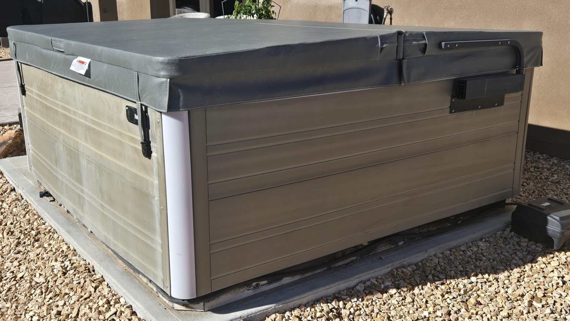 The Cover Guy Premium Hot Tub Cover | Custom Made Replacement Spa Cover | Energy-Saving Hot Tub Covers Built for All Climates | 6, 5, or 4 inch Taper customer photo 1