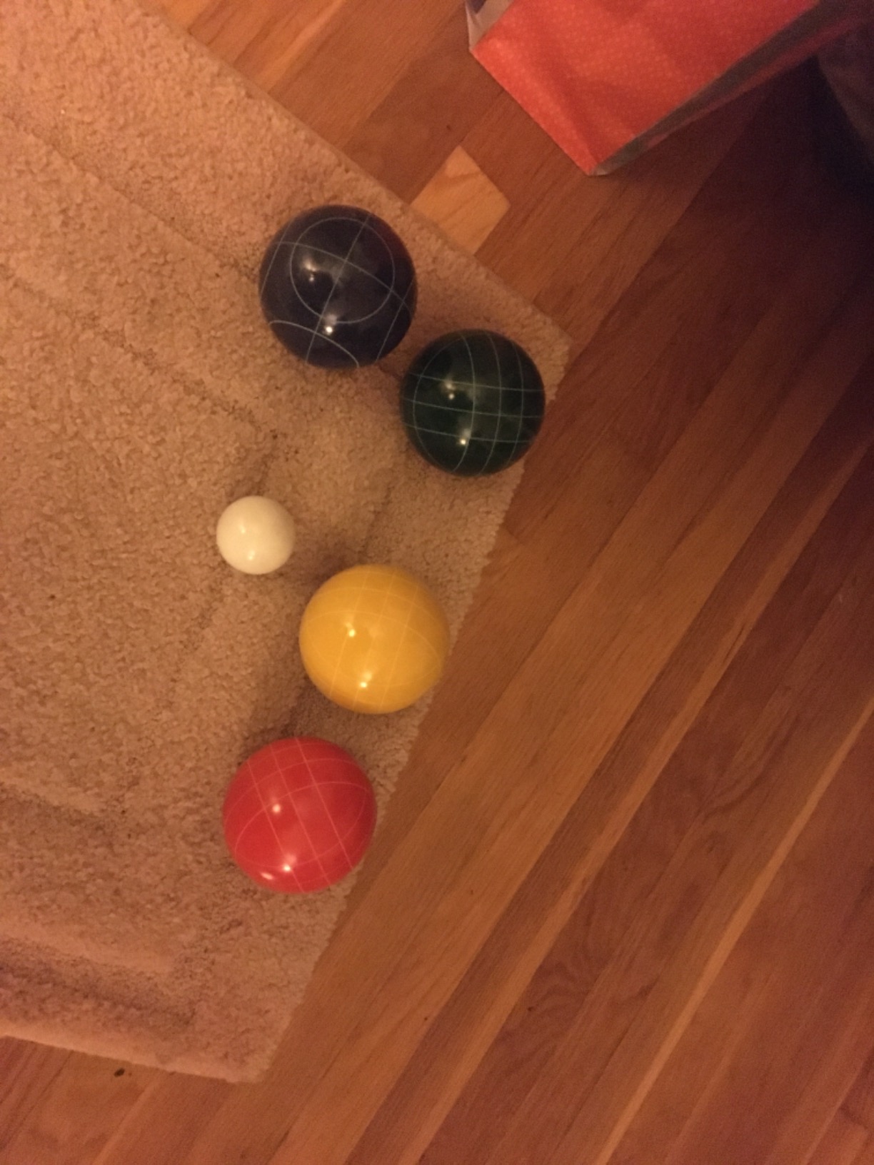 ApudArmis Bocce Balls Set, Outdoor Family Bocce Game for Backyard/Lawn/Beach - Set of 8 Poly-Resin Balls & 1 Pallino & Nylon Carrying Case & Measuring Rope (90mm) customer photo 1