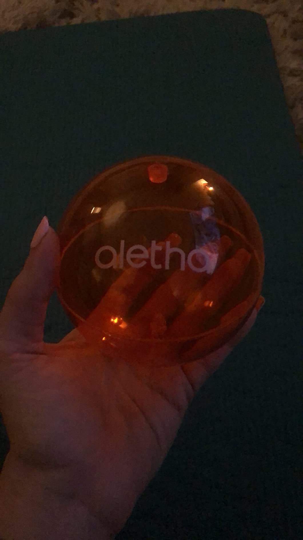 Aletha - Hip Flexor Release Ball by The Original Inventor of The Hip Hook - Psoas Massage Ball for Pain Relief & Trigger Point Muscle Therapy customer photo 2