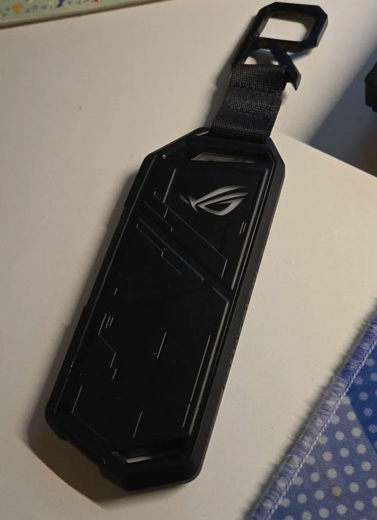 ASUS ROG Strix Arion Aluminum Alloy M.2 NVMe SSD Enclosure Case Adapter, USB 3.2 Gen 2 Type-C ,10 Gbps, USB-C to C and USB-C to A Cables, Fits PCIe 2280/2260/2242/2230 M Key/B+M Key, 1 Year Warranty customer photo 1