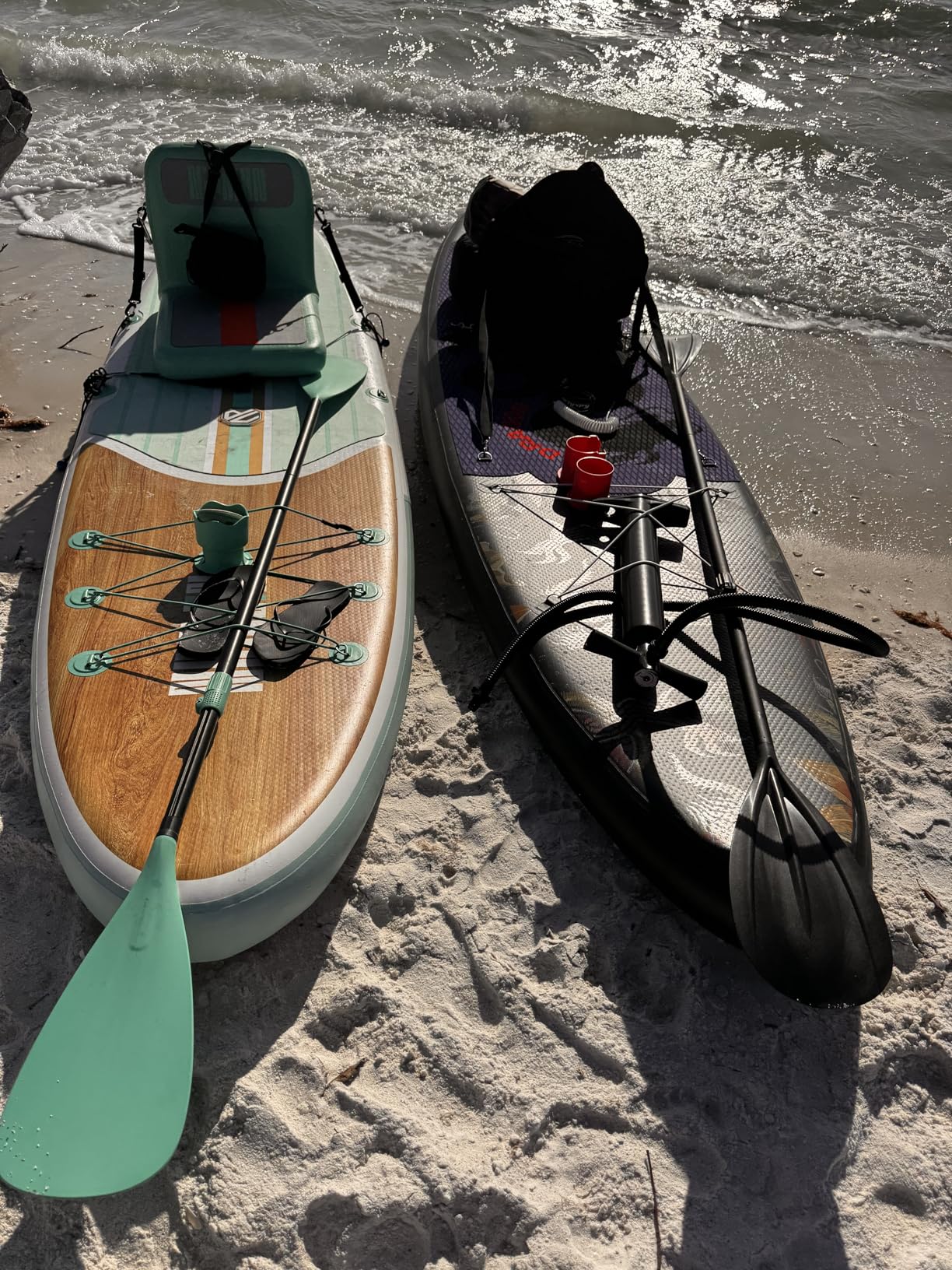 FEATH-R-LITE Inflatable Ultra-Light 10'×30''/10'6''×33'' Stand Up Paddle Board for All Skill Levels with Premium SUP Paddleboard Accessories,Non-Slip Comfort Deck for Youth & Adults customer photo 2