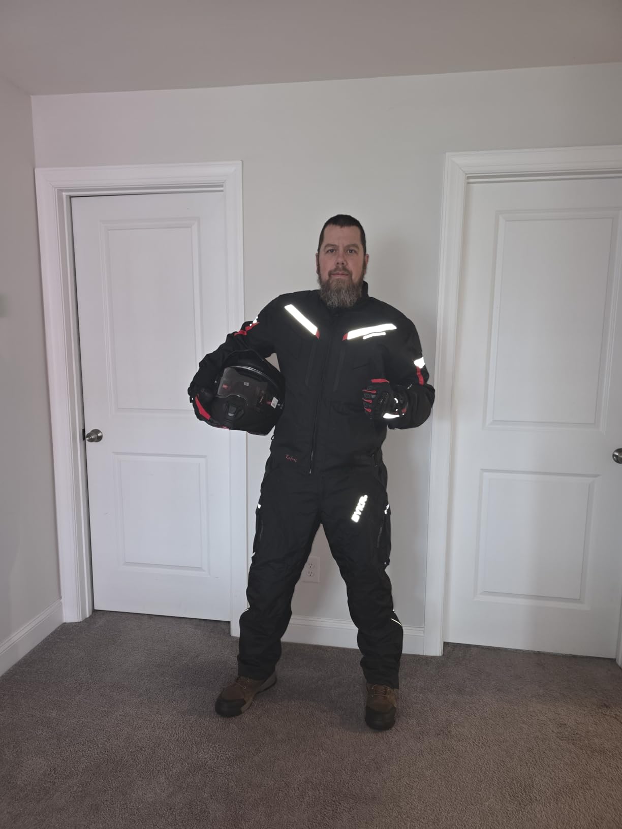 Motorcycle Jacket Motorbike Biker Waterproof Jackets Windproof Full Body Protective Gear Armoured Summer Winter for Men customer photo 1