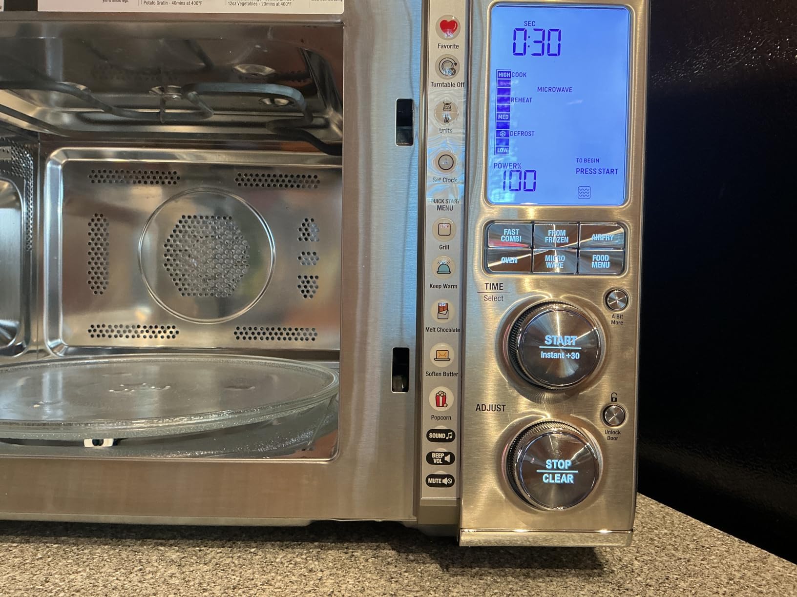 BMO870BSS Combi Wave 3-in-1 Microwave, Air Fryer and Convection Oven, Brushed Stainless Steel customer photo 1