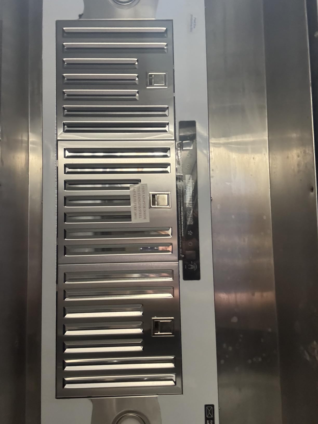IKTCH 36 inch Built-in/Insert Range Hood 900 CFM, Ducted/Ductless Convertible Duct, Stainless Steel Kitchen Vent Hood with 4 Speed Gesture Sensing&Touch Control Panel(IKB01-36) customer photo 1