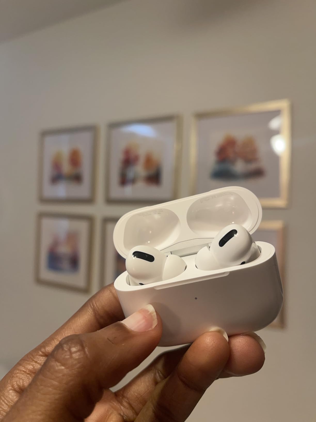 Apple AirPods Pro - 1st Gen (Renewed) customer photo 2