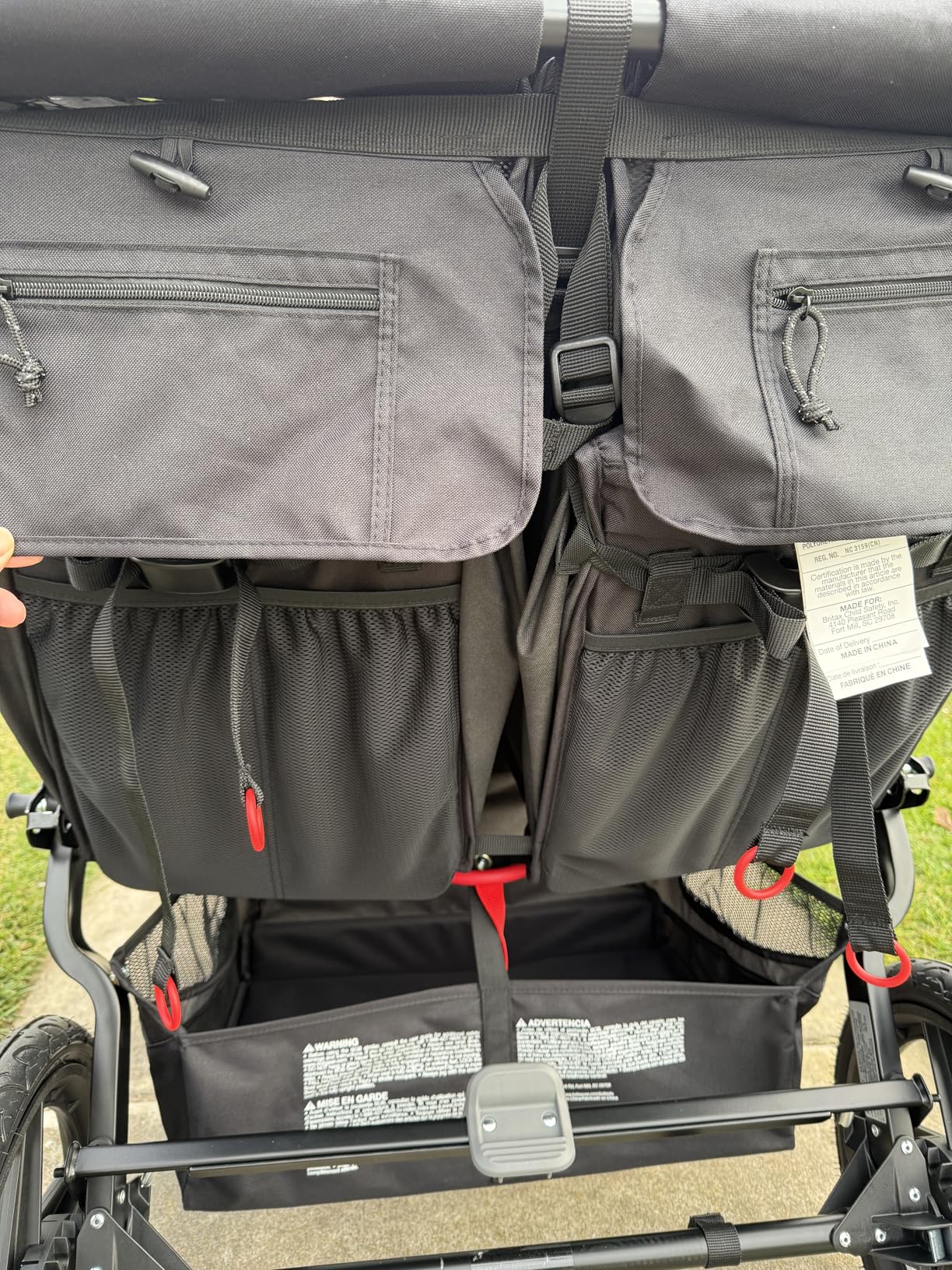 BOB Revolution Flex 3.0 Jogging Stroller, Graphite Black customer photo 2