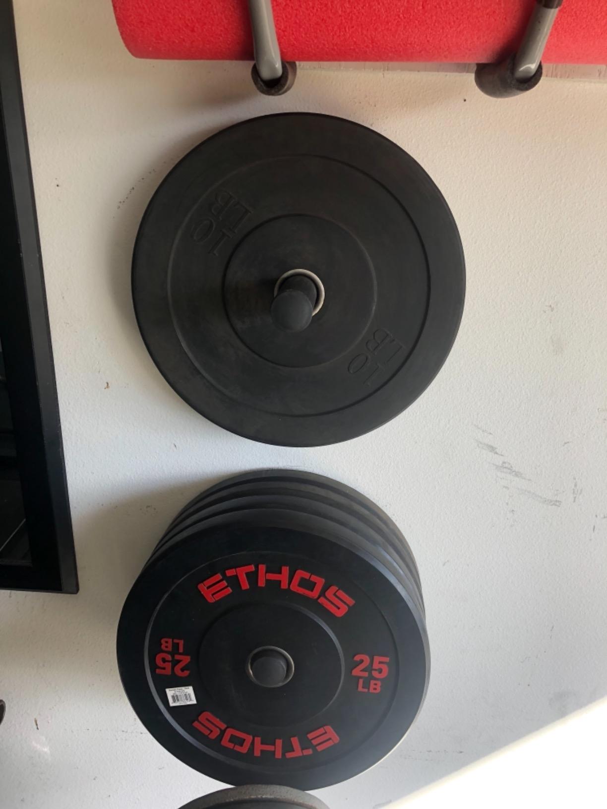 Synergee Weight Plate Storage Pegs. Wall Mounted Storage, 2