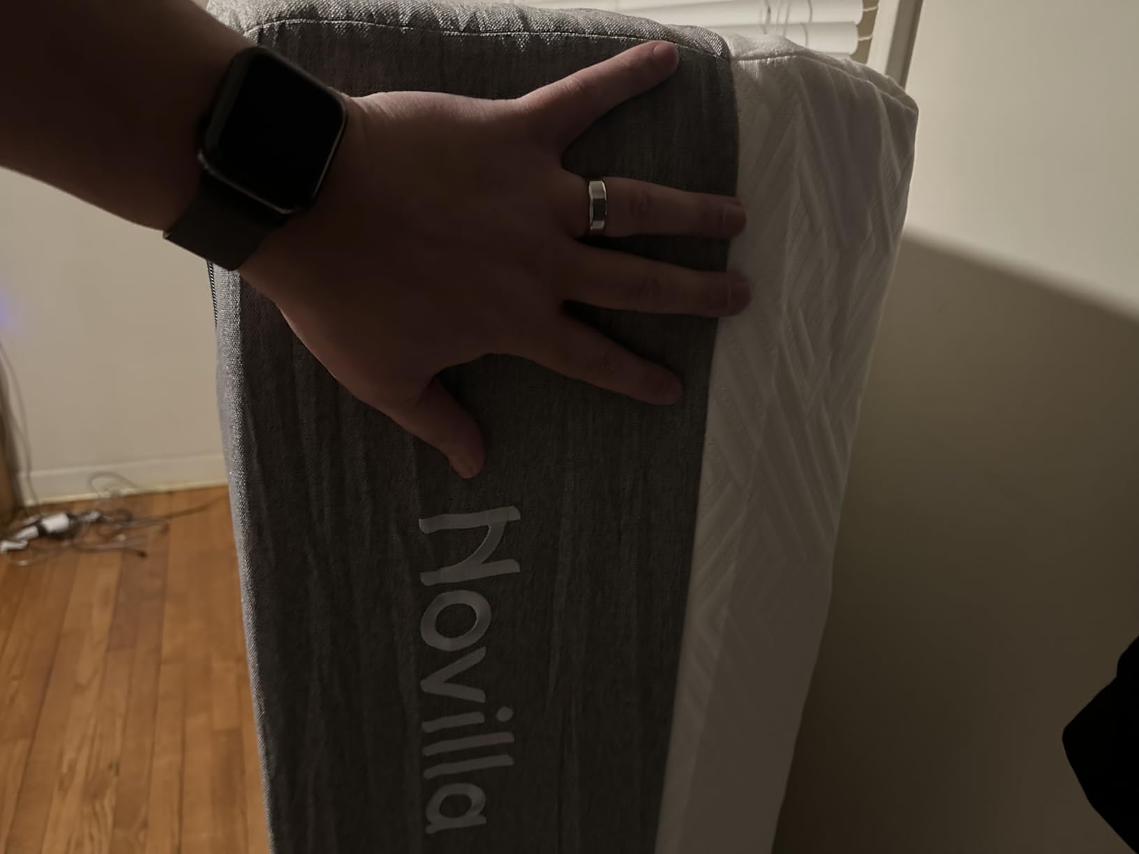Novilla Queen Size Mattress, 12 Inch Gel Memory Foam Mattress for Cool Night & Pressure Relief, Medium Plush Feel with Motion Isolating, Bliss customer photo 2