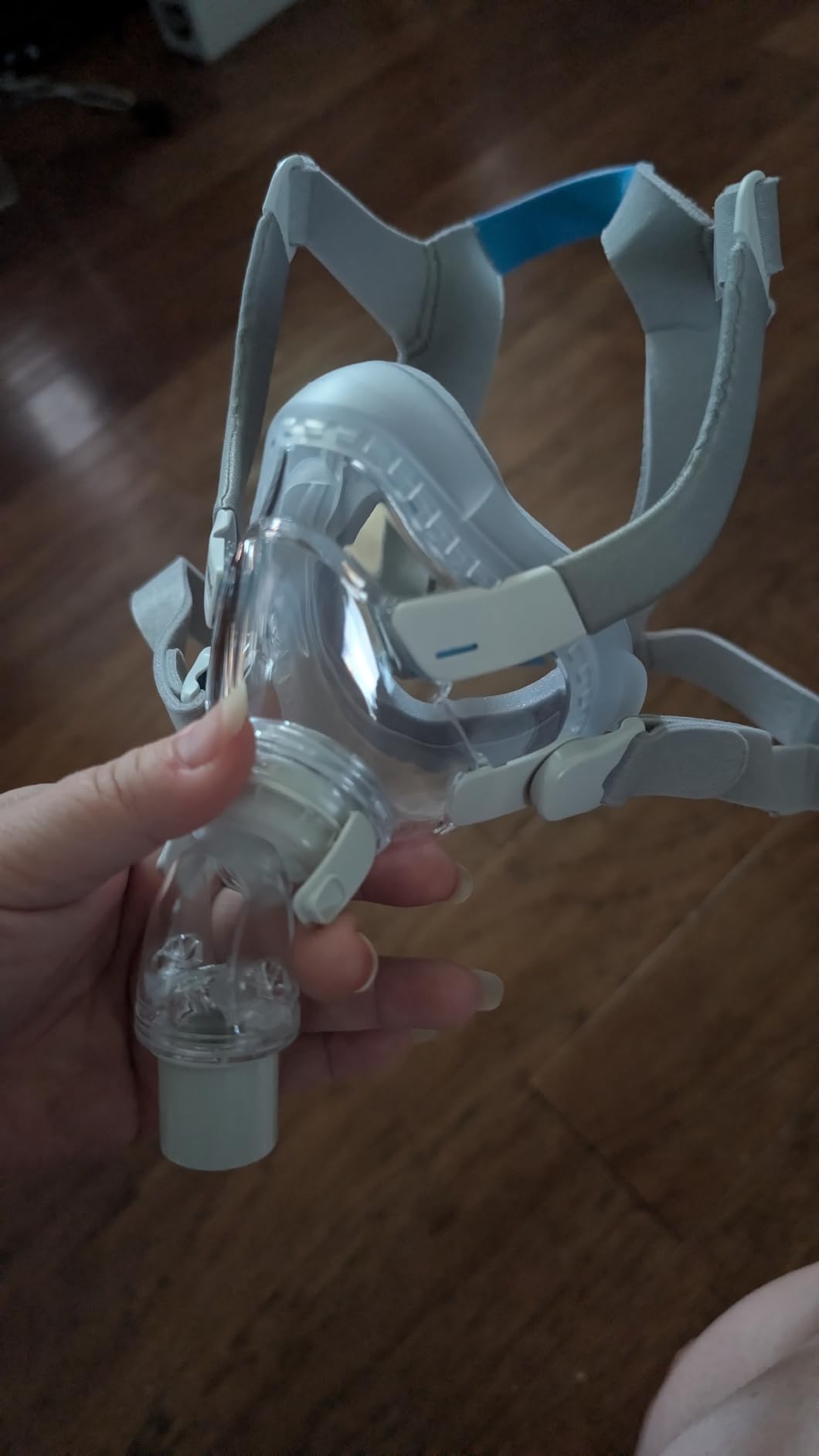 ResMed AirTouch F20 Frame System - Replacement Frame System with Full-Face Mask & Elbow - Premium CPAP Gear - Headgear Not Included - Large customer photo 2