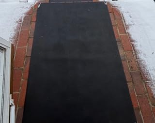 HeatTrak Heated Snow Melting Mats for Entrances - Heated Outdoor Mats - Electric Snow Melting Mats for Winter Snow Removal - Trusted Snow and Ice Melt Products - No-Slip Heated Door Mats (30'' x 48'') customer photo 1
