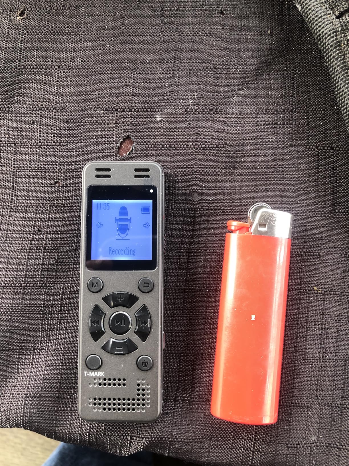 128GB Digital Voice Recorder for Lectures Meetings - EVIDA 9296 Hours Voice Activated Recording Device Audio Recorder with Playback,Password customer photo 2