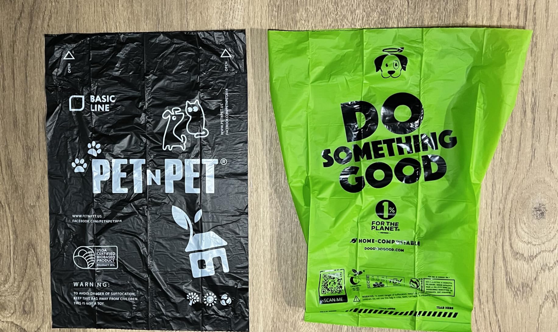 Doggy Do Good Landfill-Friendly Poop Bags | Dog Waste Bags Made with 50% Recycled Plastic + 15% Biobased Material | Unscented, Thick, Leak-Proof, Easy Open | Standard Size | 200 Count Grab & Go customer photo 1