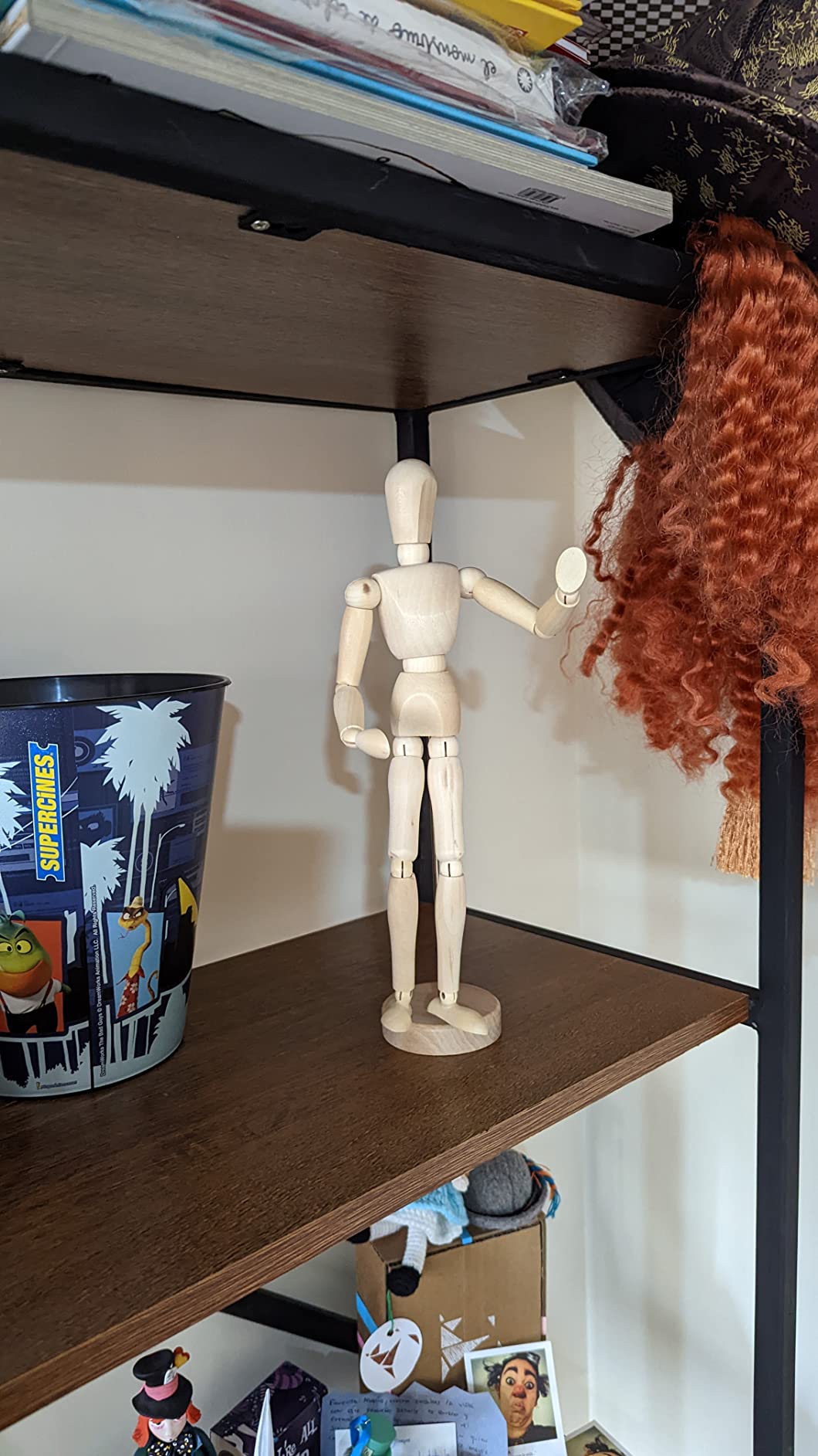 3 Pack Posable Art Figure Model, Flexible Wooden Drawing Mannequin for Artists, Sketching (13 in) customer photo 2