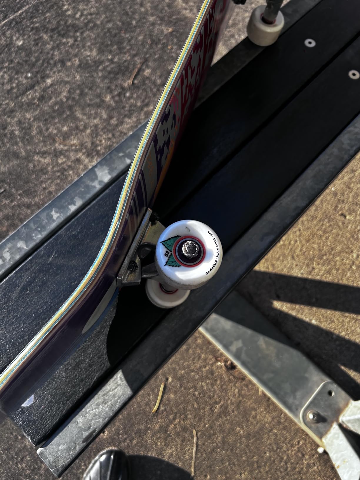 OJ Skateboard Wheels Plain Jain Keyframe 87a Skateboard Wheels - Set of 4 Wheels customer photo 2