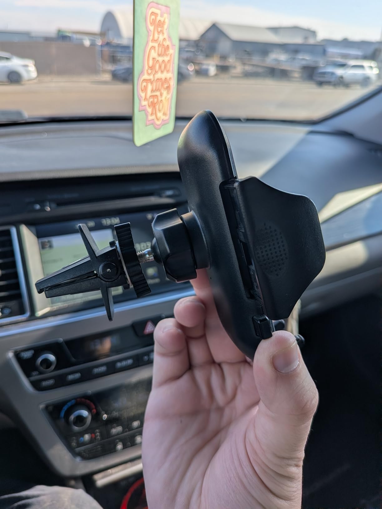 VICSEED [No.1 Powerful Suction] [Rally Racing-Grade Stability] Phone Holders for Your Car 2026 Upgraded Car Phone Holder Mount Truck Stand for Dashboard Windshield Vent for iPhone Samsung All Phones customer photo 1