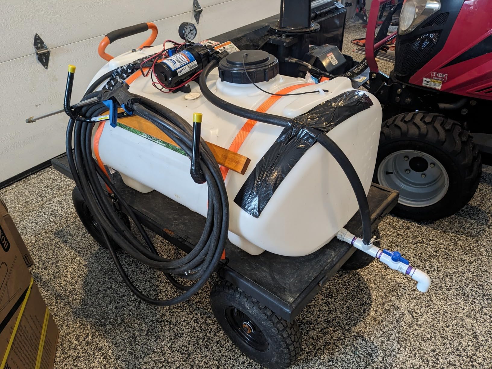 40-Gallon Deluxe UTV Spot Sprayer - 2.2GPM, 70PSI Max customer photo 1