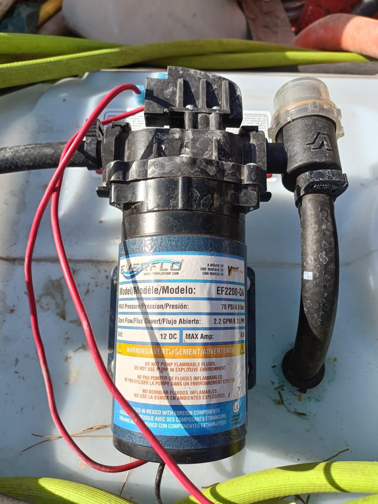 40-Gallon Deluxe UTV Spot Sprayer - 2.2GPM, 70PSI Max customer photo 2